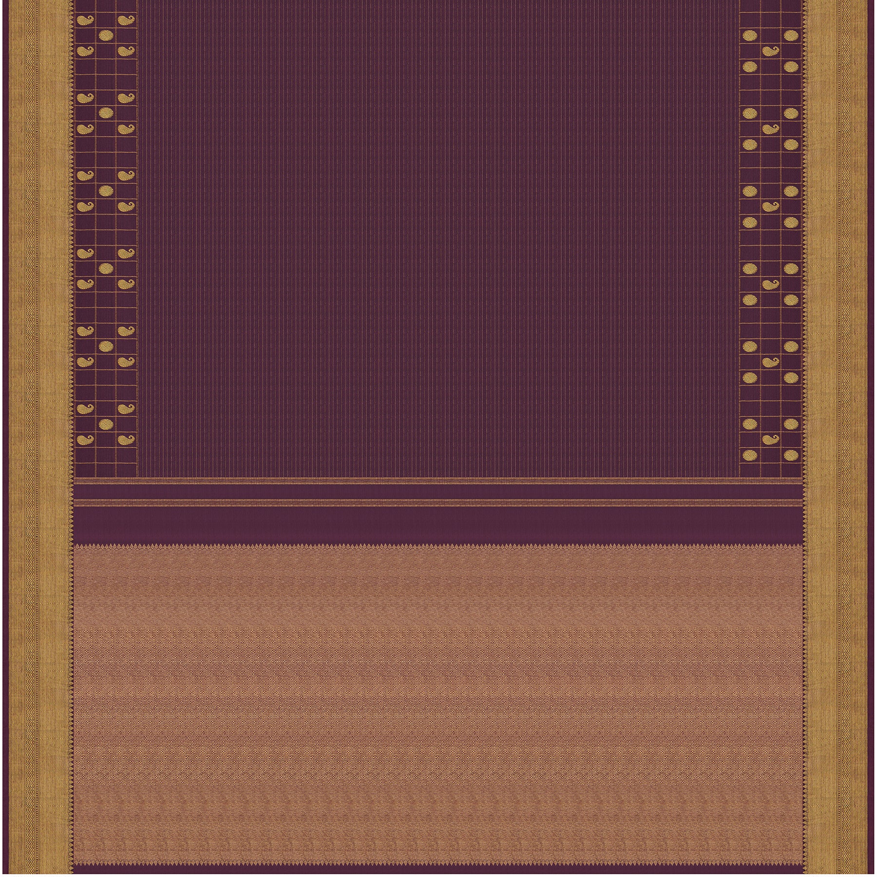 Kanakavalli Kanjivaram Silk Sari 22-599-HS001-13814 - Full View