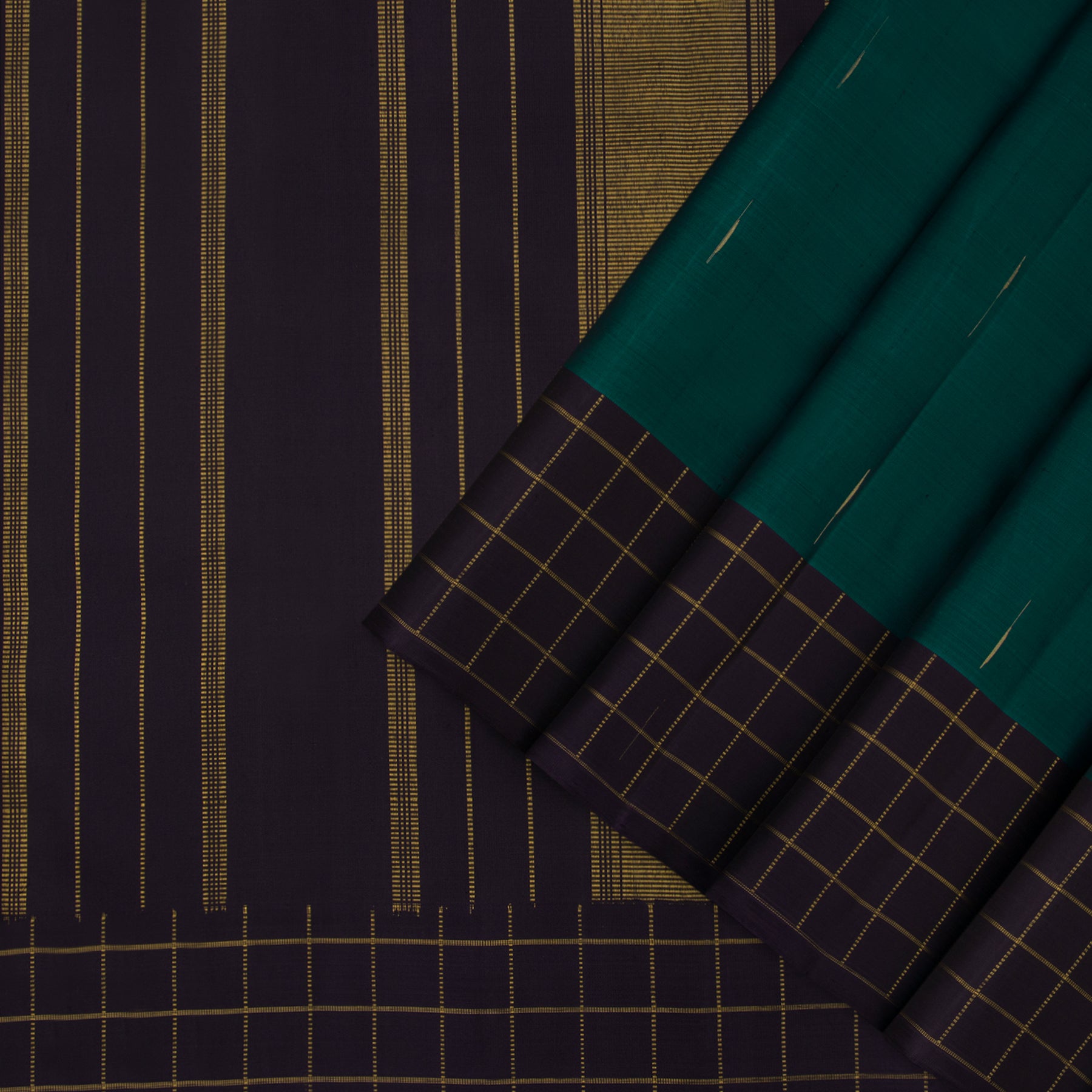 Kanakavalli Kanjivaram Silk Sari 22-599-HS001-14490 - Cover View
