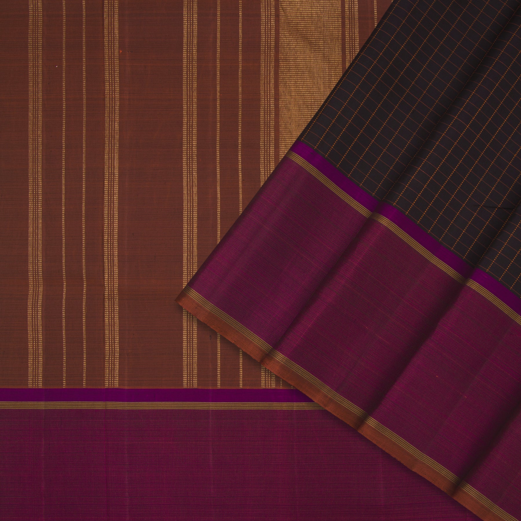 Kanakavalli Kanjivaram Silk Sari 22-601-HS001-00450 - Cover View