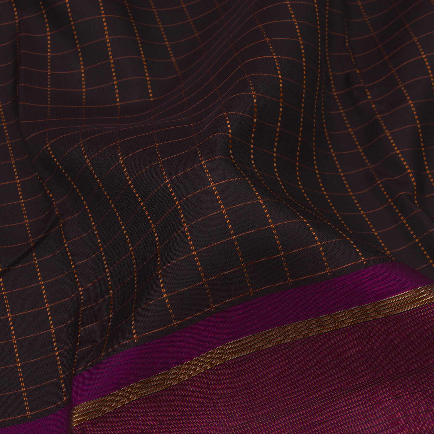 Kanakavalli Kanjivaram Silk Sari 22-601-HS001-00450 - Fabric View