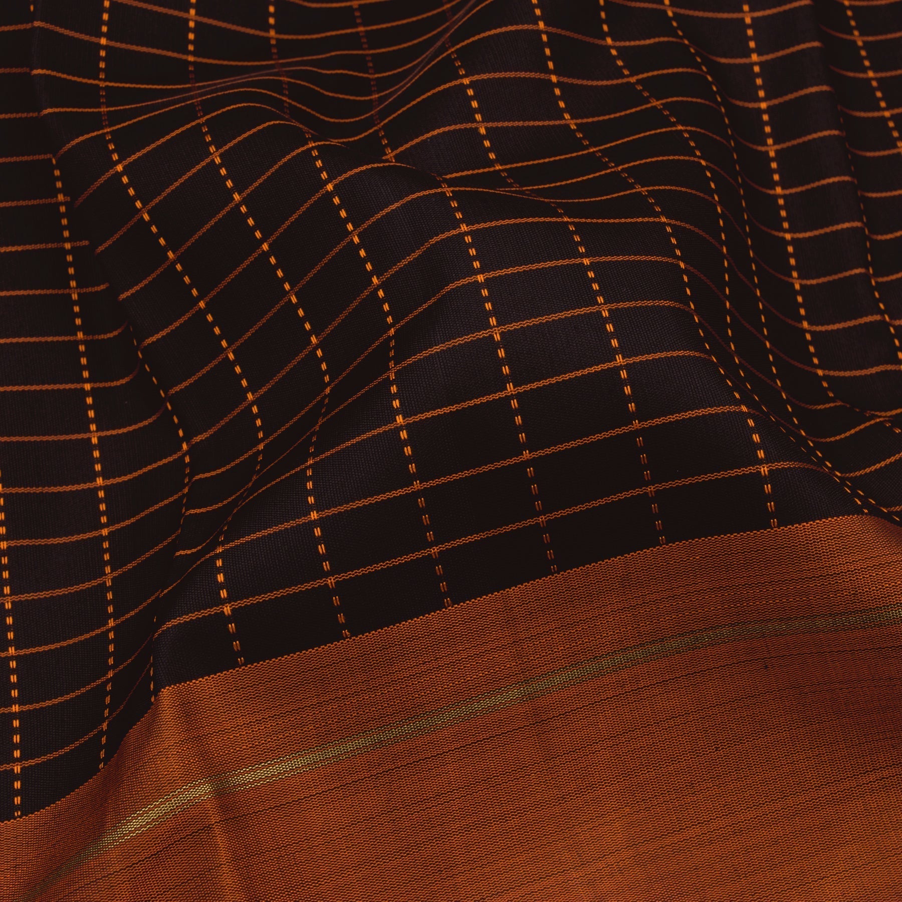 Kanakavalli Kanjivaram Silk Sari 22-601-HS001-03223 - Fabric View