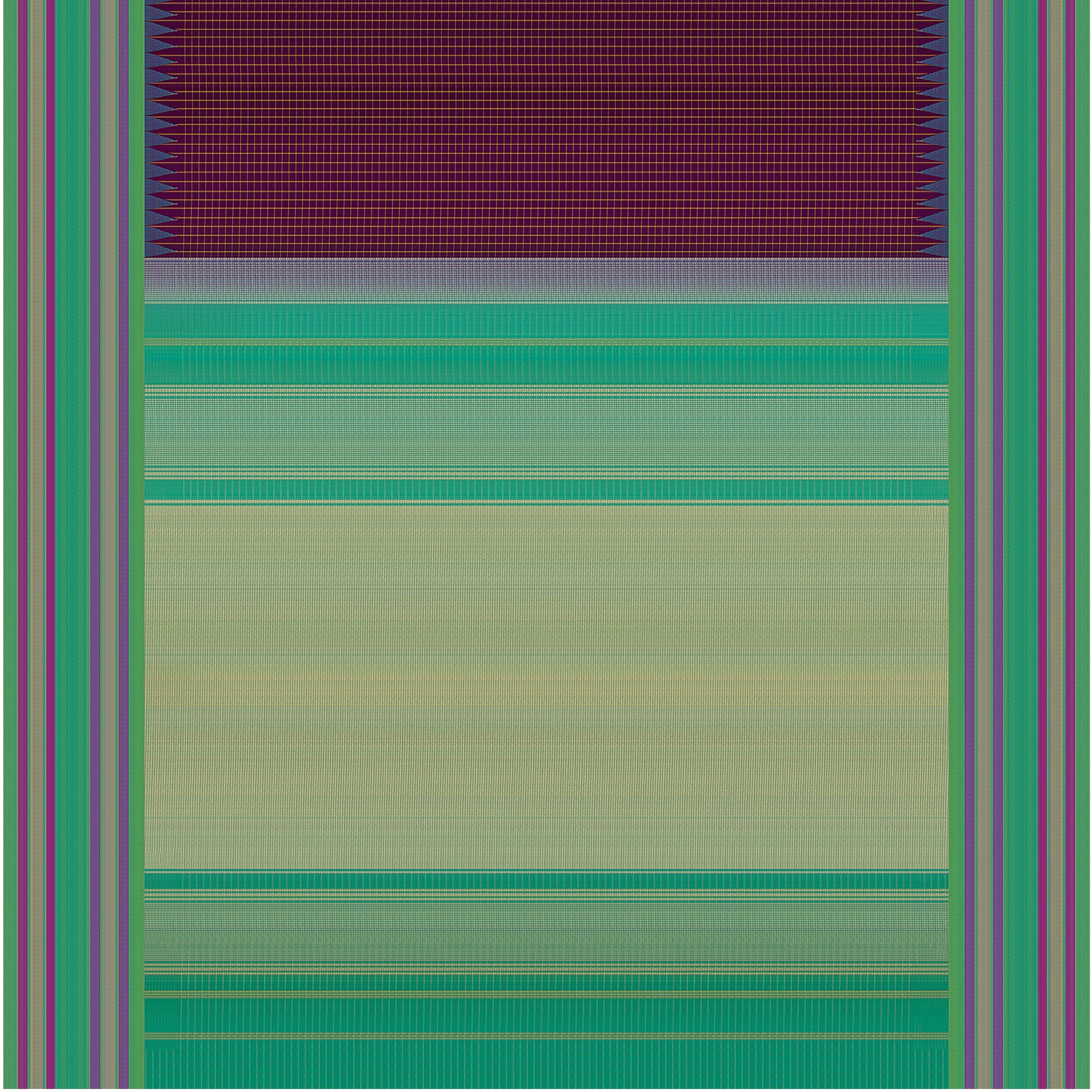 Kanakavalli Gadwal Silk/Cotton Sari 22-604-HS005-03291 - Full View
