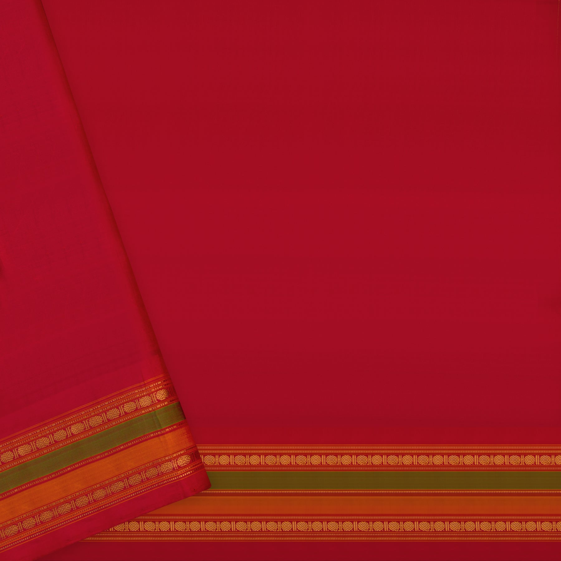 Kanakavalli Gadwal Silk/Cotton Sari 22-604-HS005-03297 - Blouse View