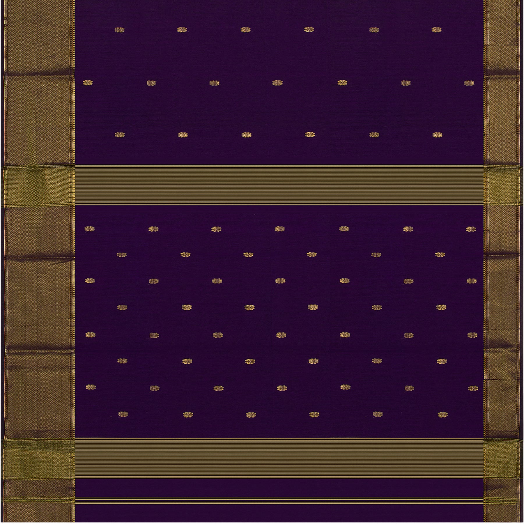 Kanakavalli Silk/Cotton Sari 22-610-HS005-13736 - Full View