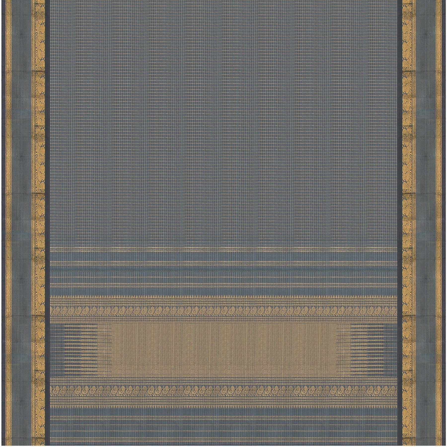 Kanakavalli Kanjivaram Silk Sari 22-611-HS001-09382 - Full View