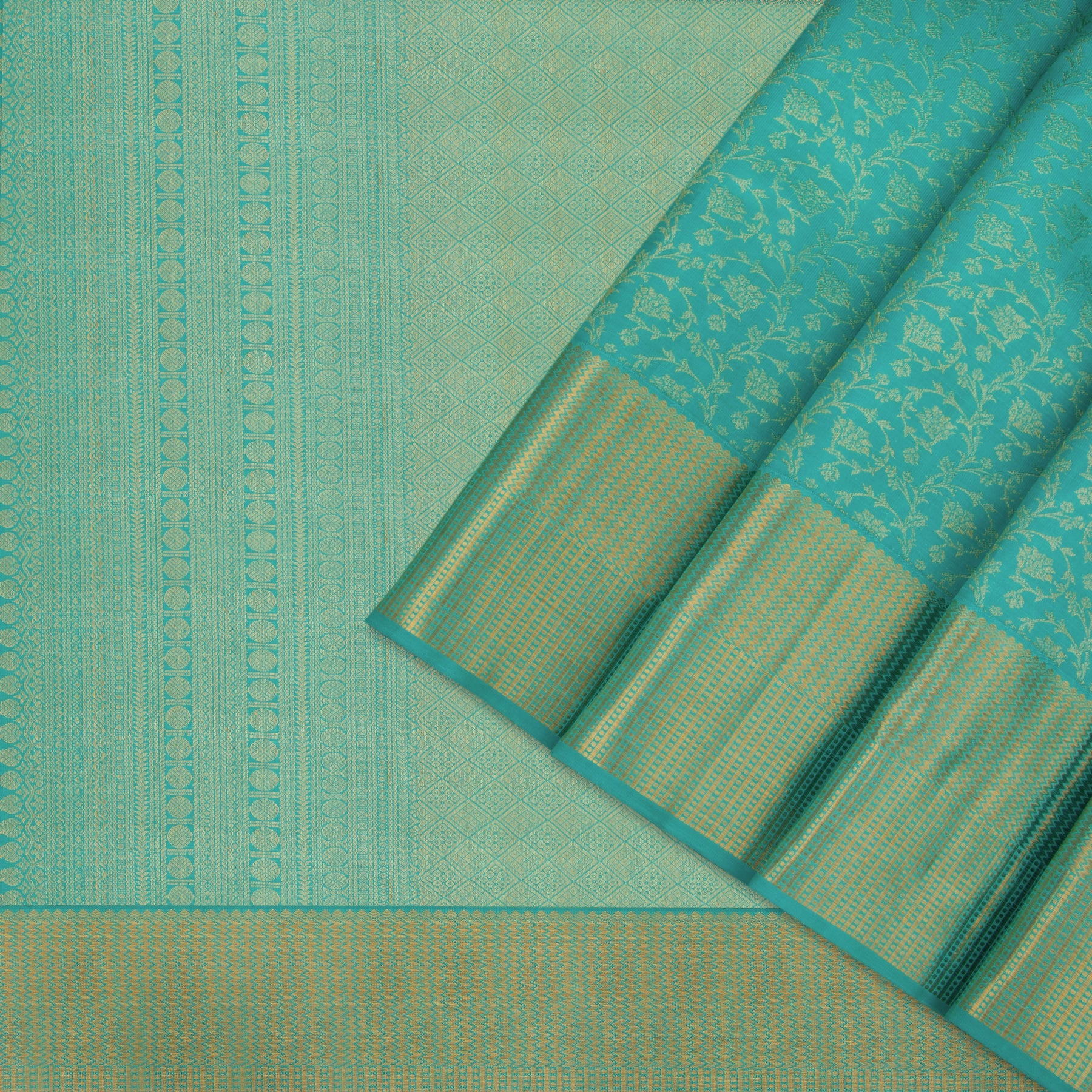 Kanakavalli Kanjivaram Silk Sari 22-612-HS001-07437 - Cover View