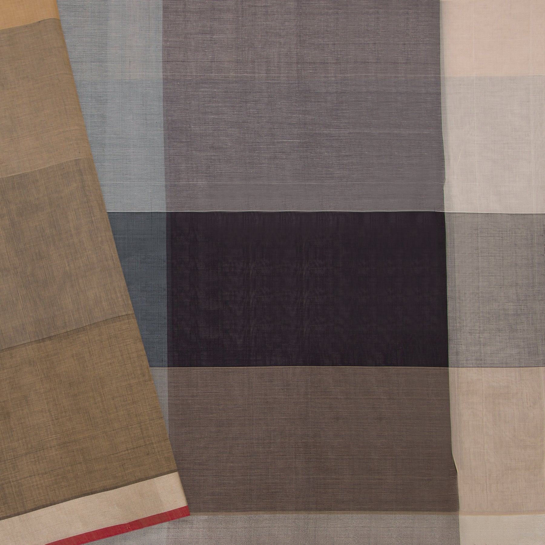 Pradeep Pillai Cotton Sari 23-008-HS003-00348 - Blouse View