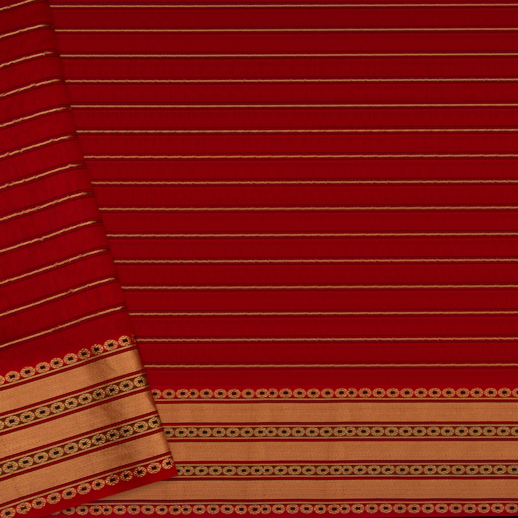Pradeep Pillai Chanderi Silk/Cotton Sari 23-008-HS005-00189 - Blouse View