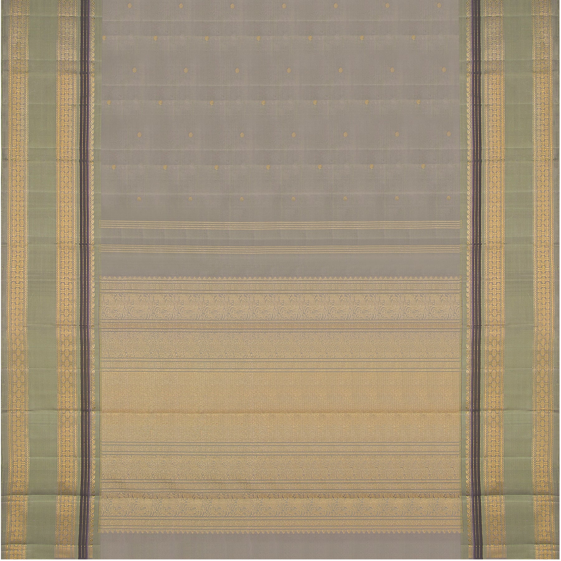 Kanakavalli Kanjivaram Silk Sari 23-040-HS001-00851 - Full View