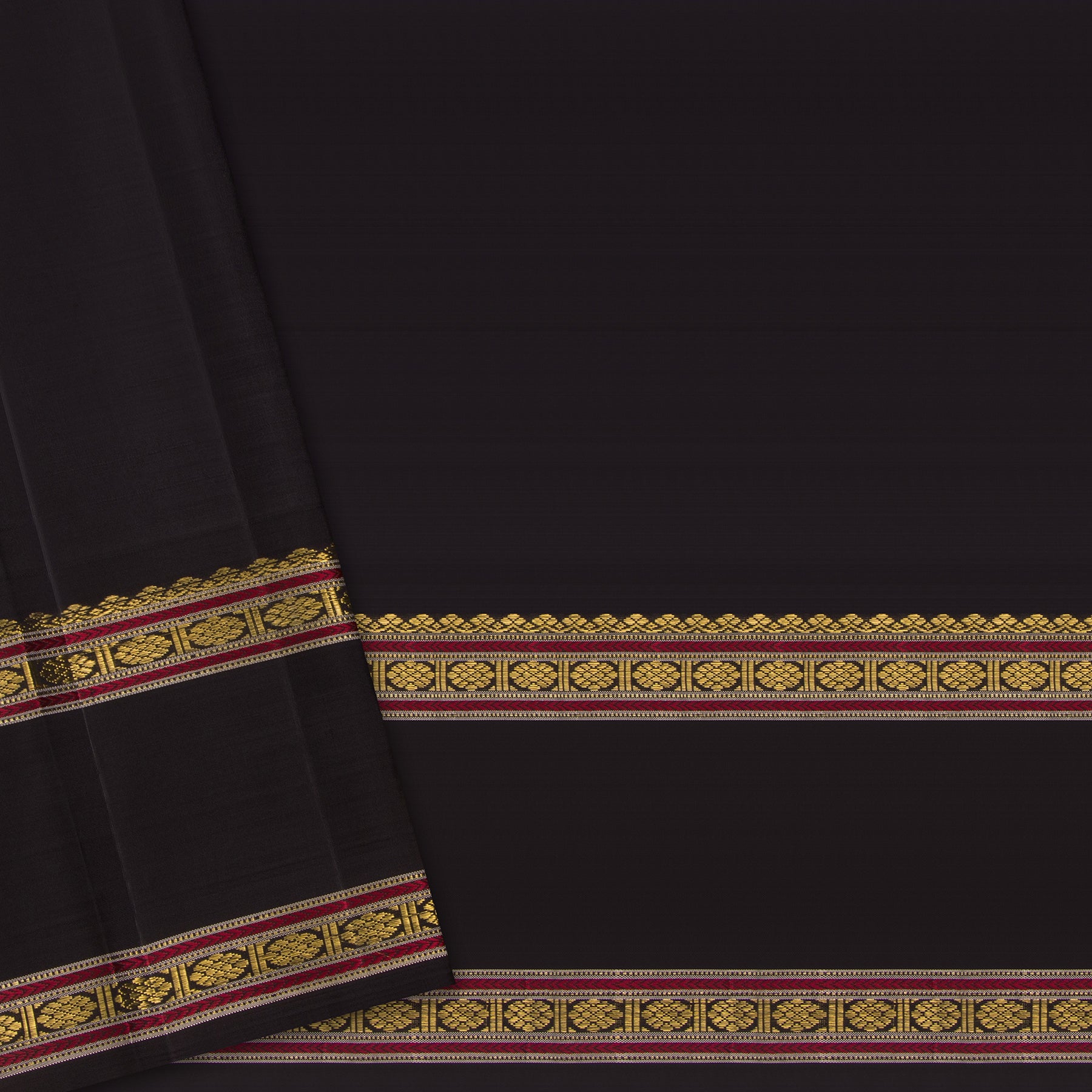 Kanakavalli Kanjivaram Silk Sari 23-040-HS001-00861 - Blouse View