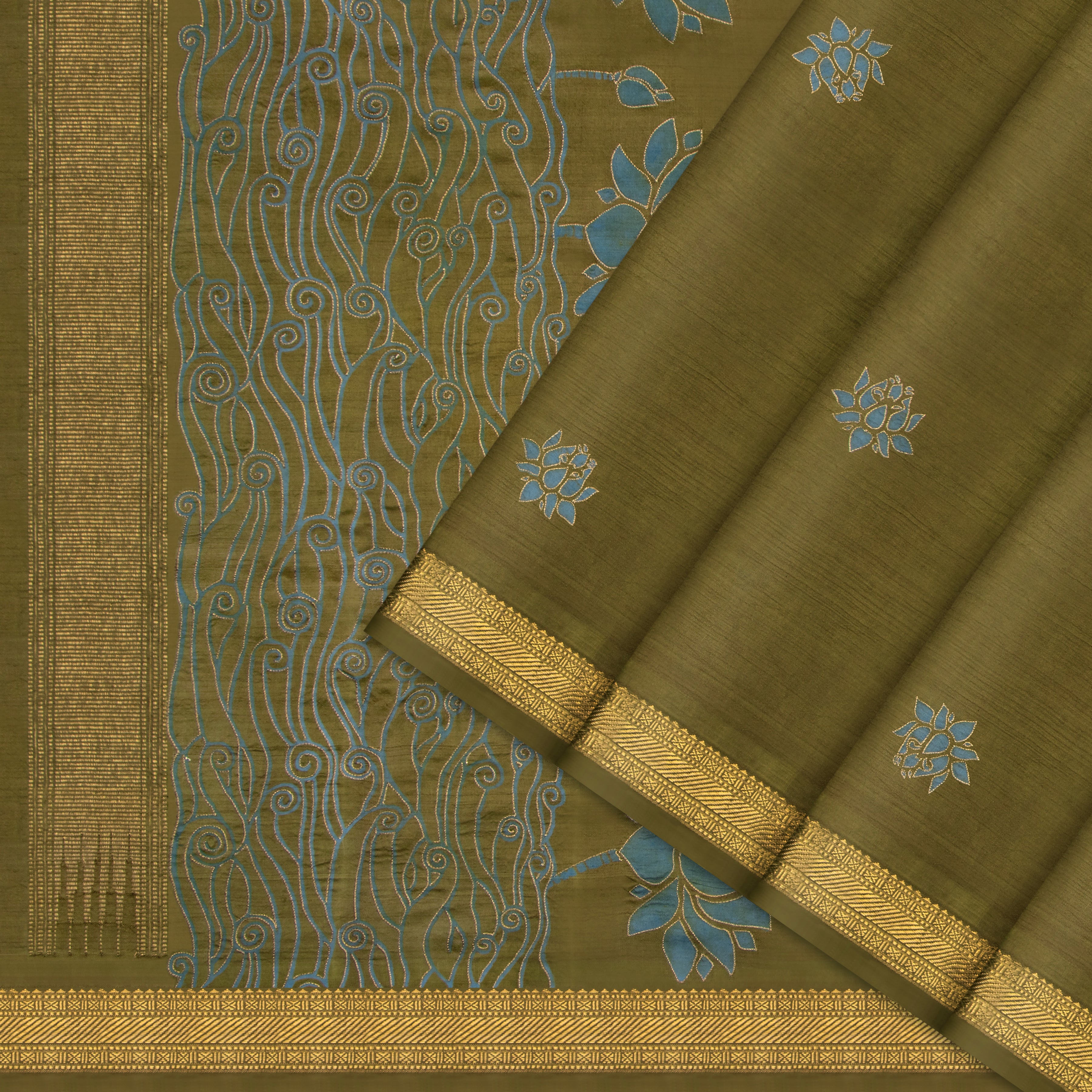 Kanakavalli Kanjivaram Silk Sari 23-040-HS001-01588 - Cover View