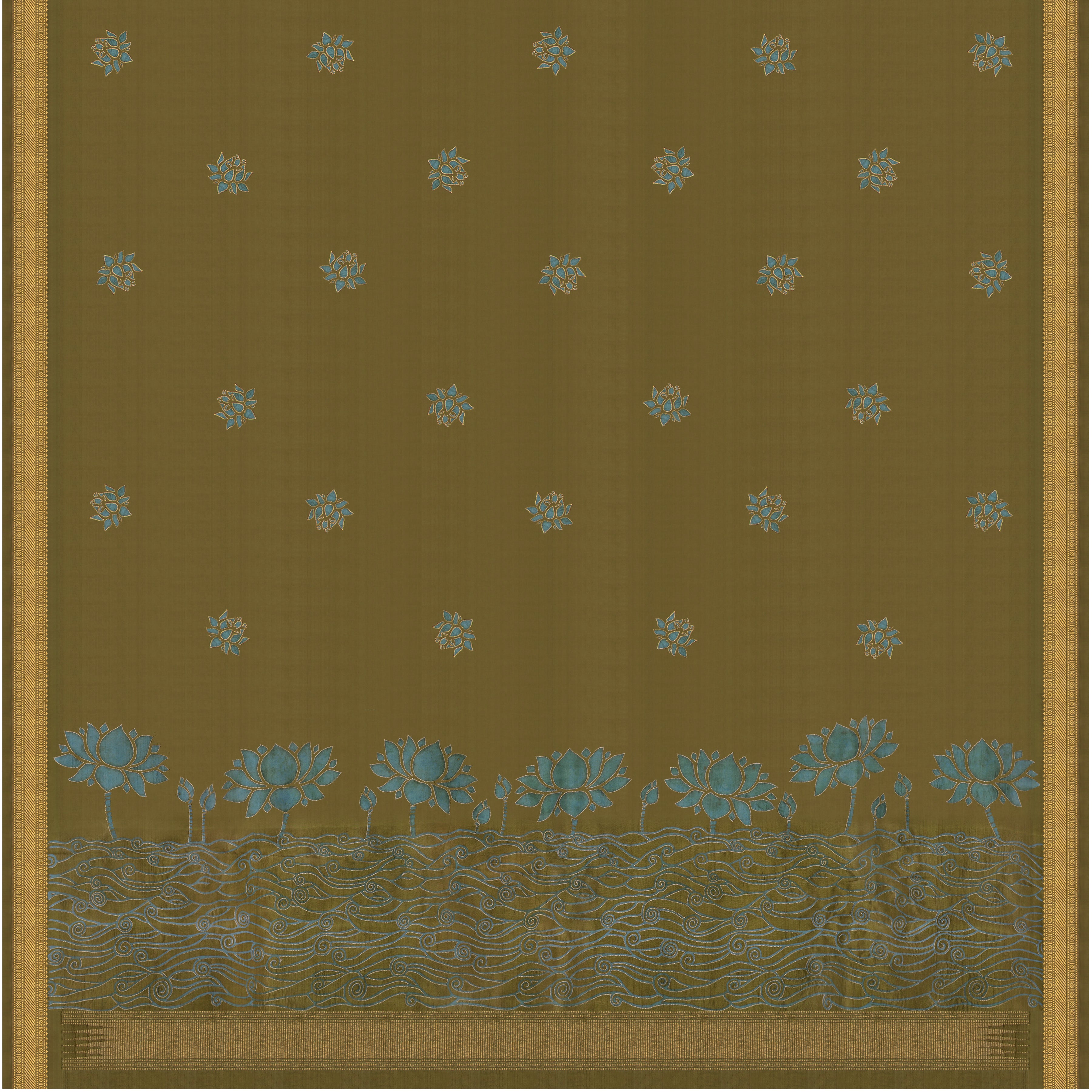 Kanakavalli Kanjivaram Silk Sari 23-040-HS001-01588 - Full View