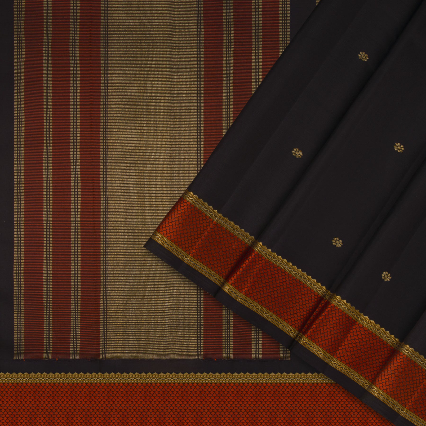 Kanakavalli Kanjivaram Silk Sari 23-040-HS001-02434 - Cover View