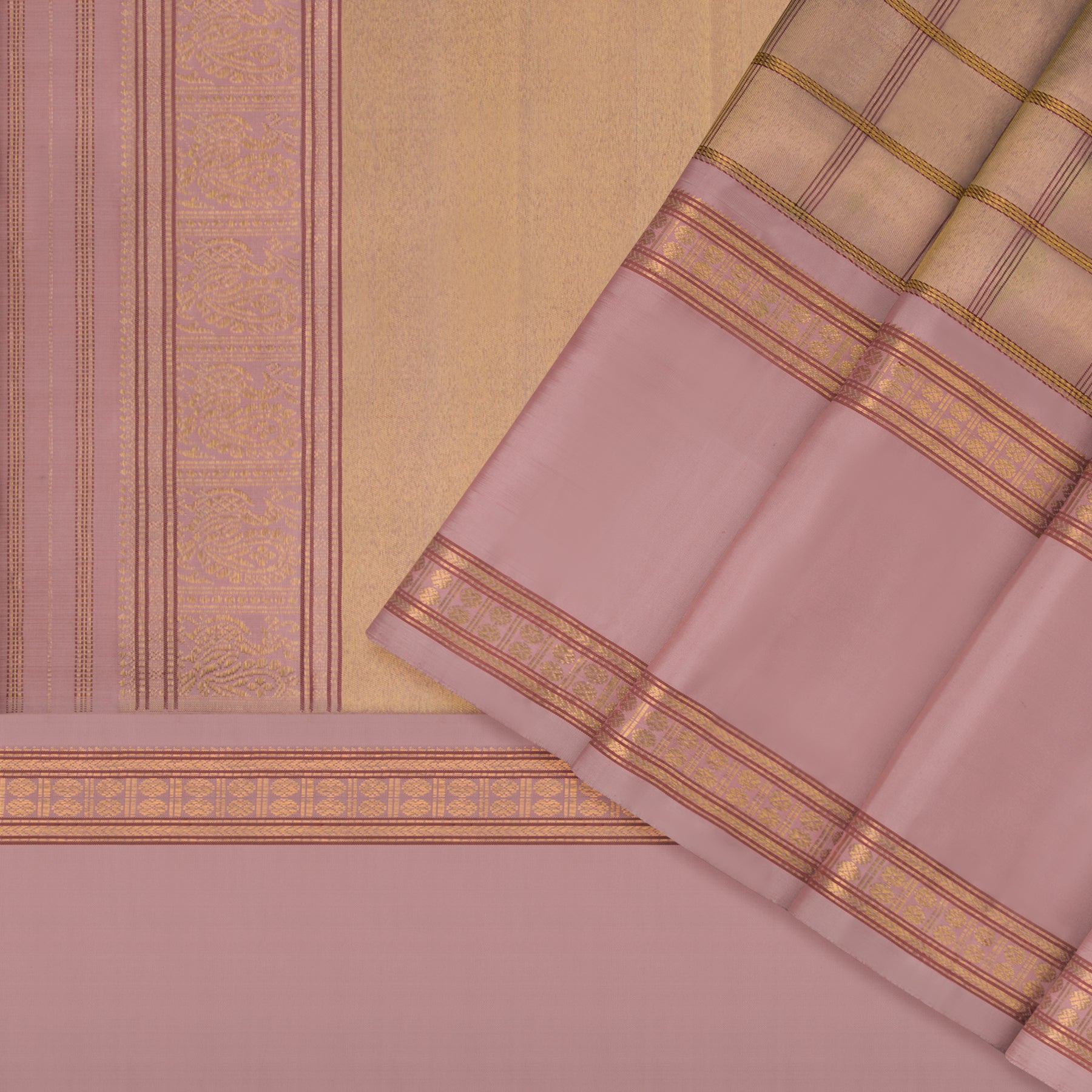 Kanakavalli Kanjivaram Silk Sari 23-040-HS001-03232 - Cover View