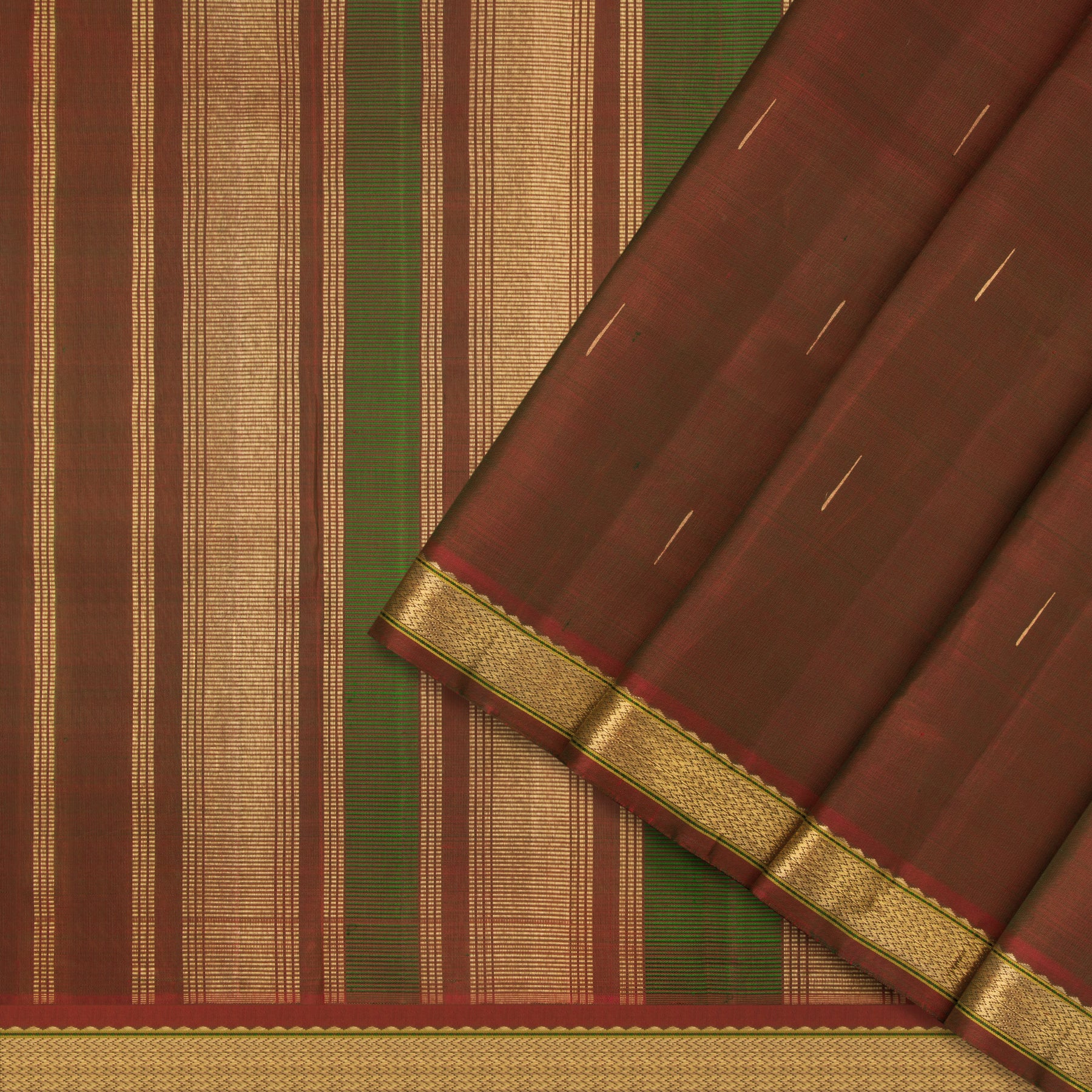 Kanakavalli Kanjivaram Silk Sari 23-040-HS001-03354 - Cover View