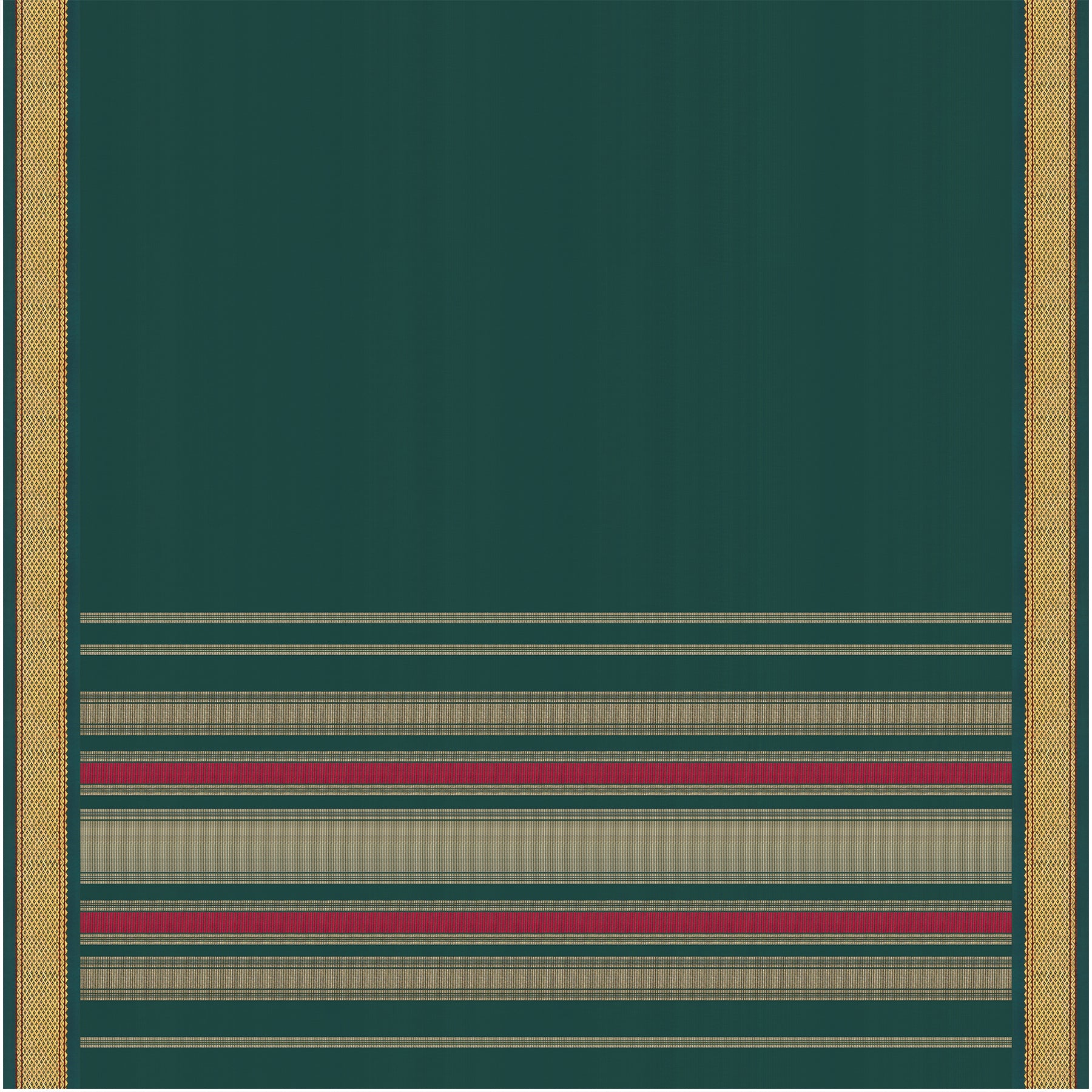 Kanakavalli Kanjivaram Silk Sari 23-040-HS001-04582 - Full View