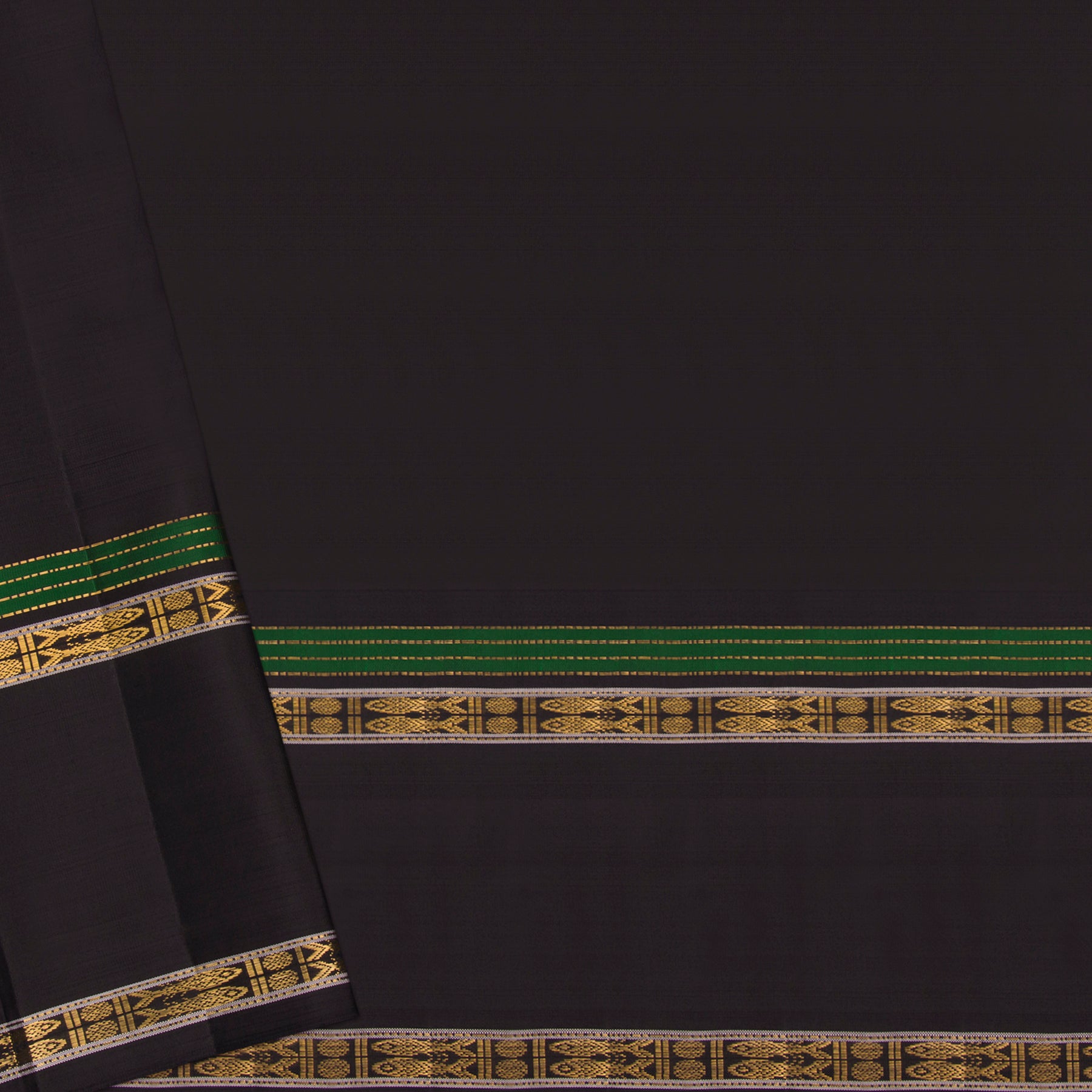 Kanakavalli Kanjivaram Silk Sari 23-040-HS001-06256 - Blouse View