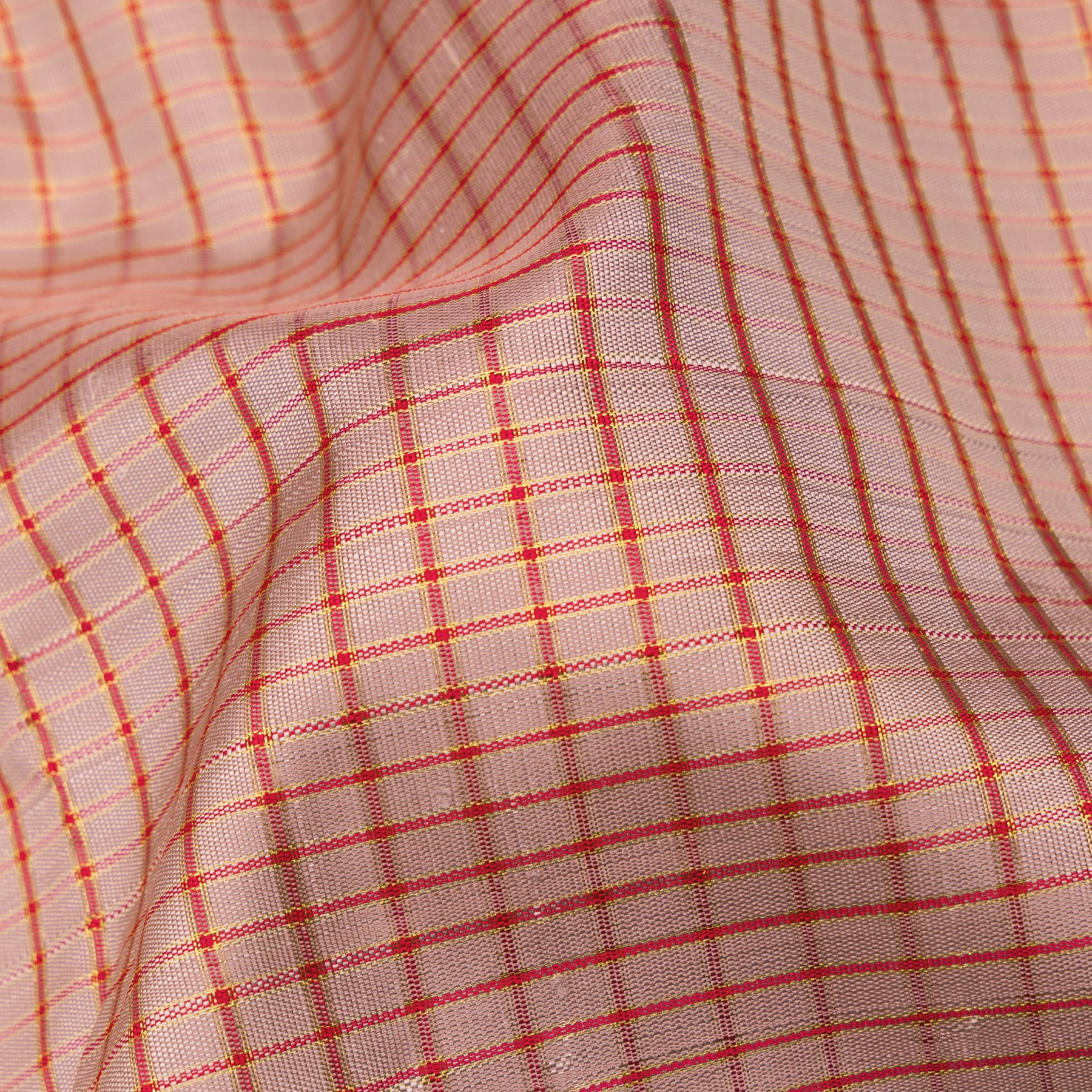 Kanakavalli Kanjivaram Silk Sari 23-040-HS001-07270 - Fabric View