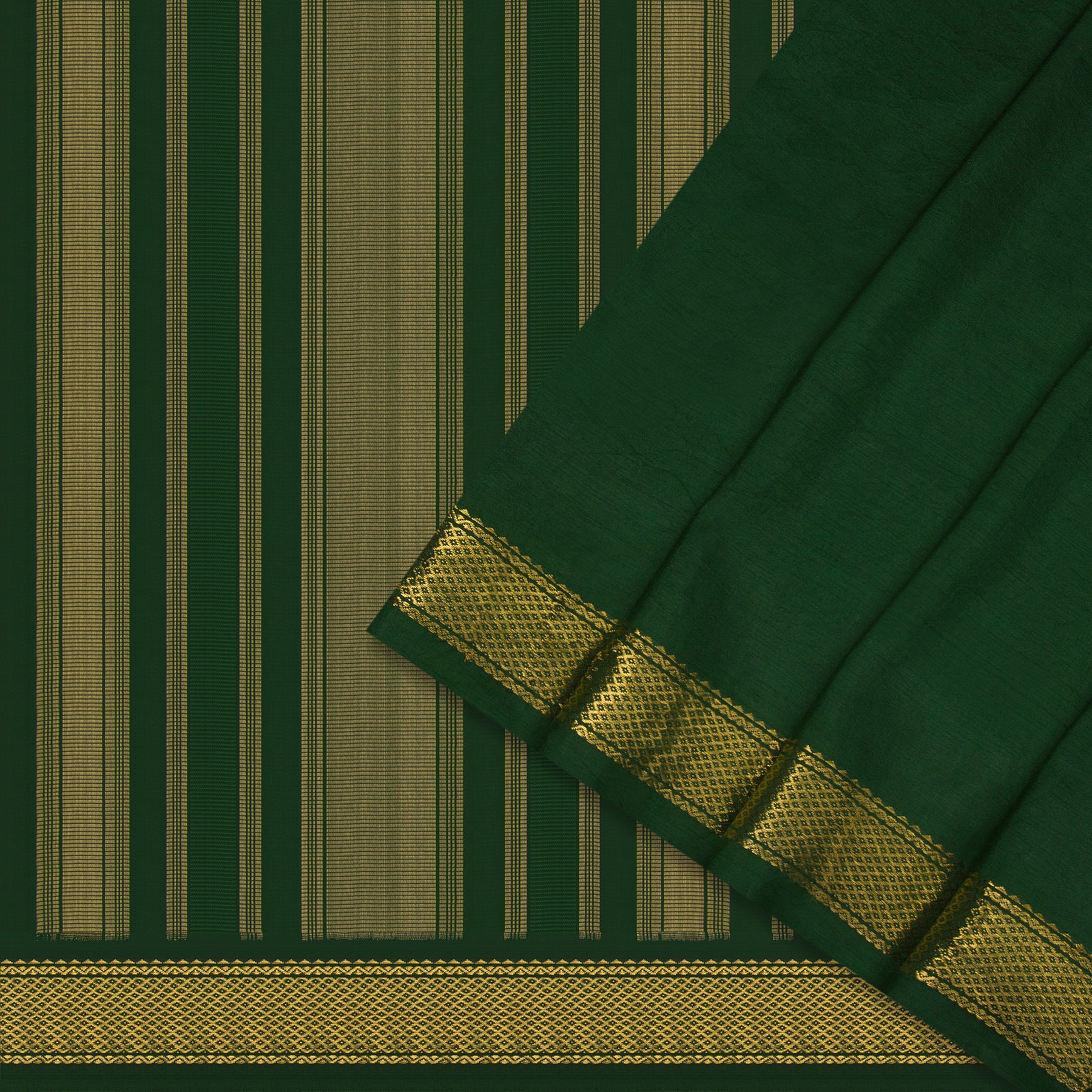 Kanakavalli Kanjivaram Silk Sari 23-040-HS001-07271 - Cover View