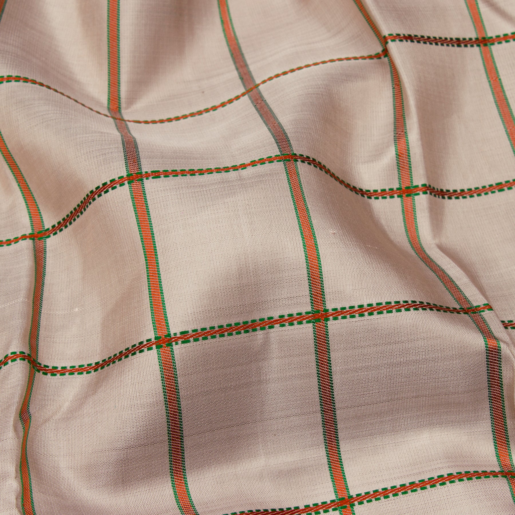 Kanakavalli Kanjivaram Silk Sari 23-040-HS001-10330 - Fabric View
