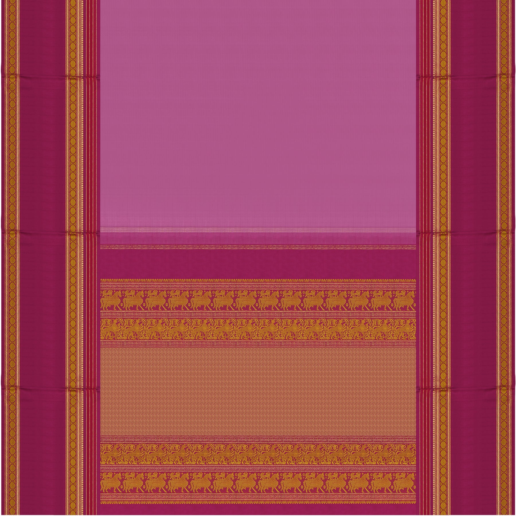 Kanakavalli Kanjivaram Silk Sari 23-040-HS001-11085 - Full View