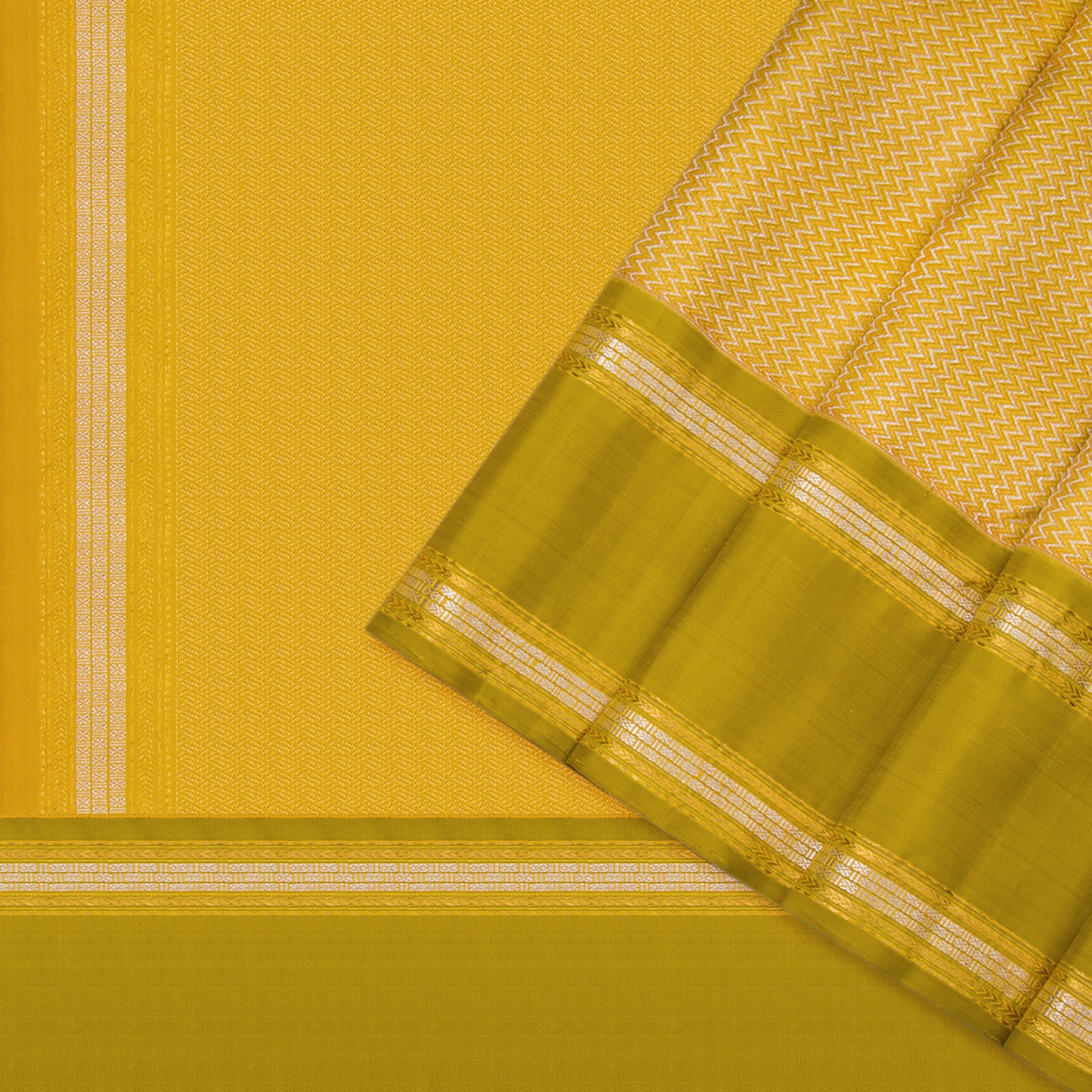 Kanakavalli Kanjivaram Silk Sari 23-040-HS001-11566 - Cover View