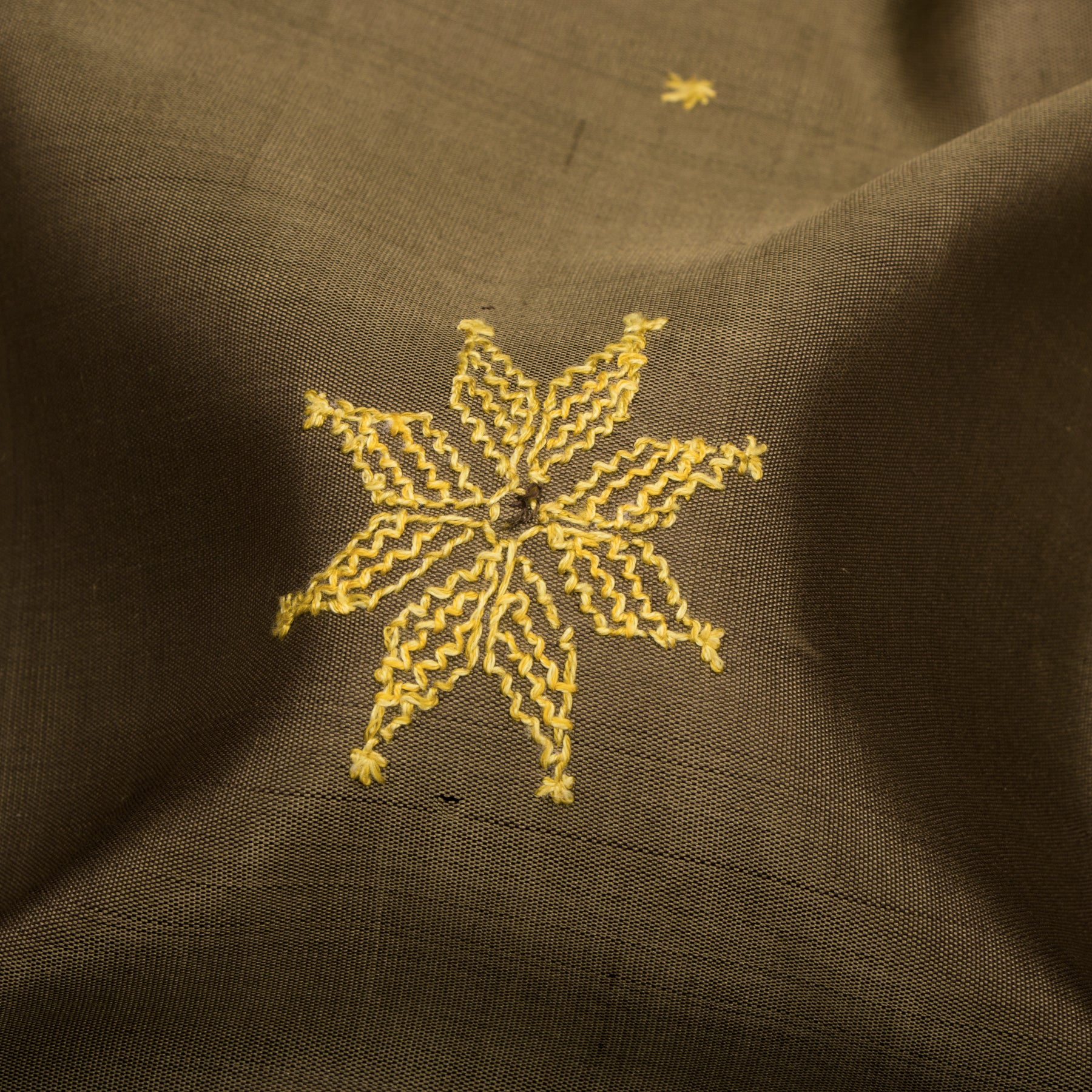 Kanakavalli X Kasuti Kanjivaram Silk Sari 23-040-HS001-13197 - Fabric View