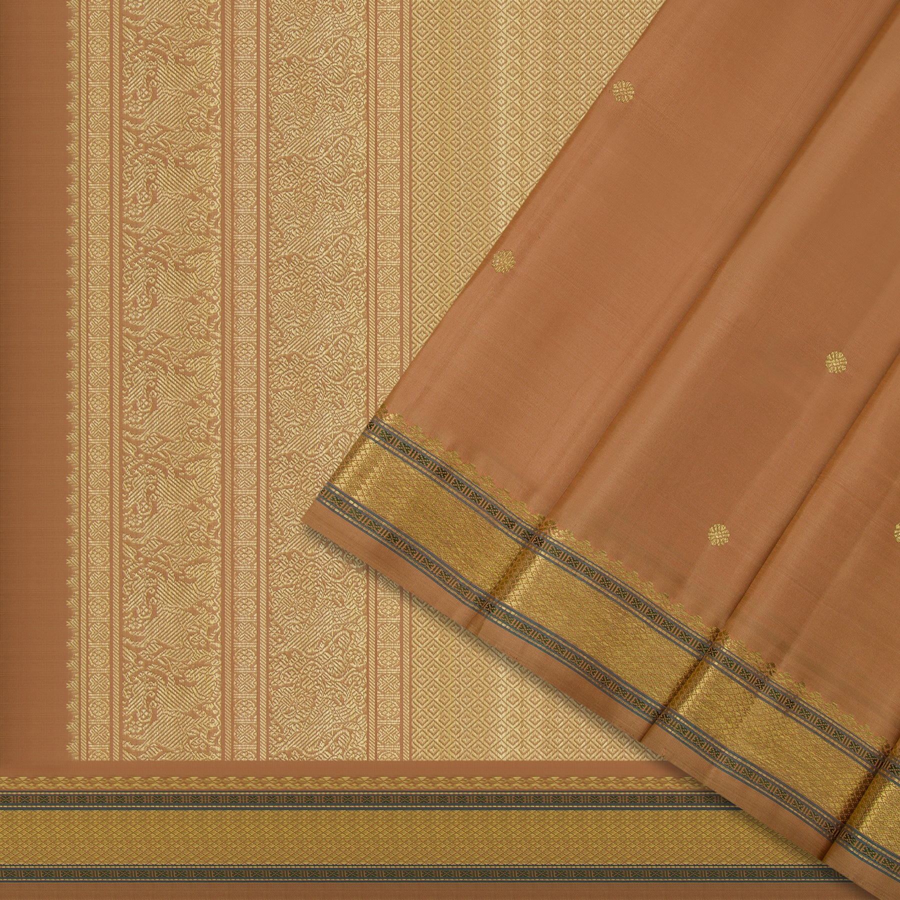 Kanakavalli Kanjivaram Silk Sari 23-040-HS001-14122 - Cover View