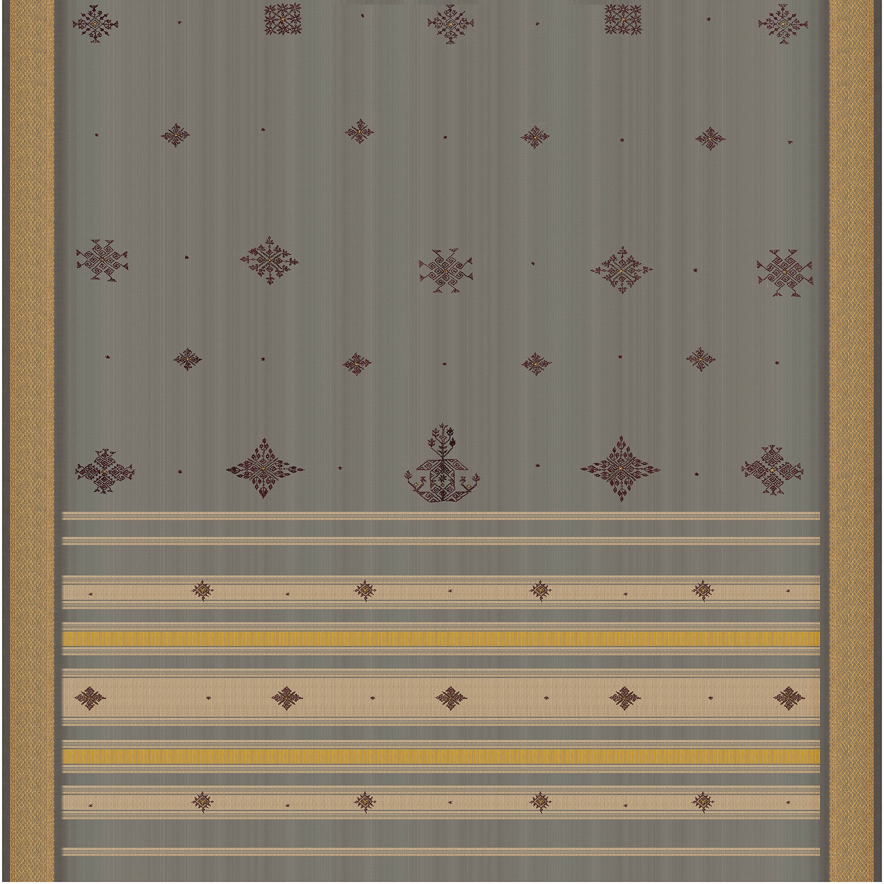 Kanakavalli Kanjivaram Silk Sari 23-040-HS001-14521 - Full View