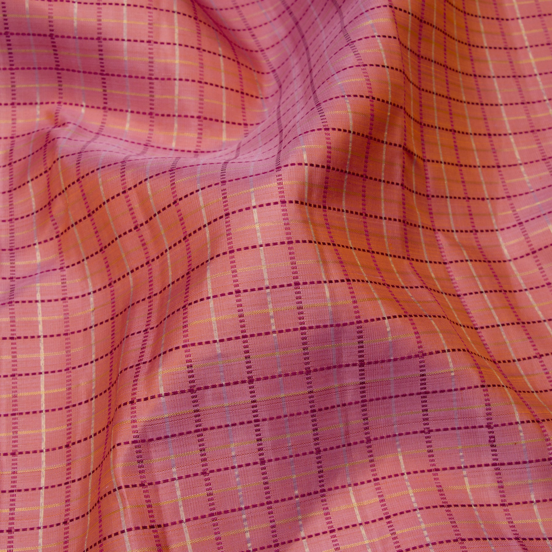 Kanakavalli Kanjivaram Silk Sari 23-040-HS001-14528 - Fabric View
