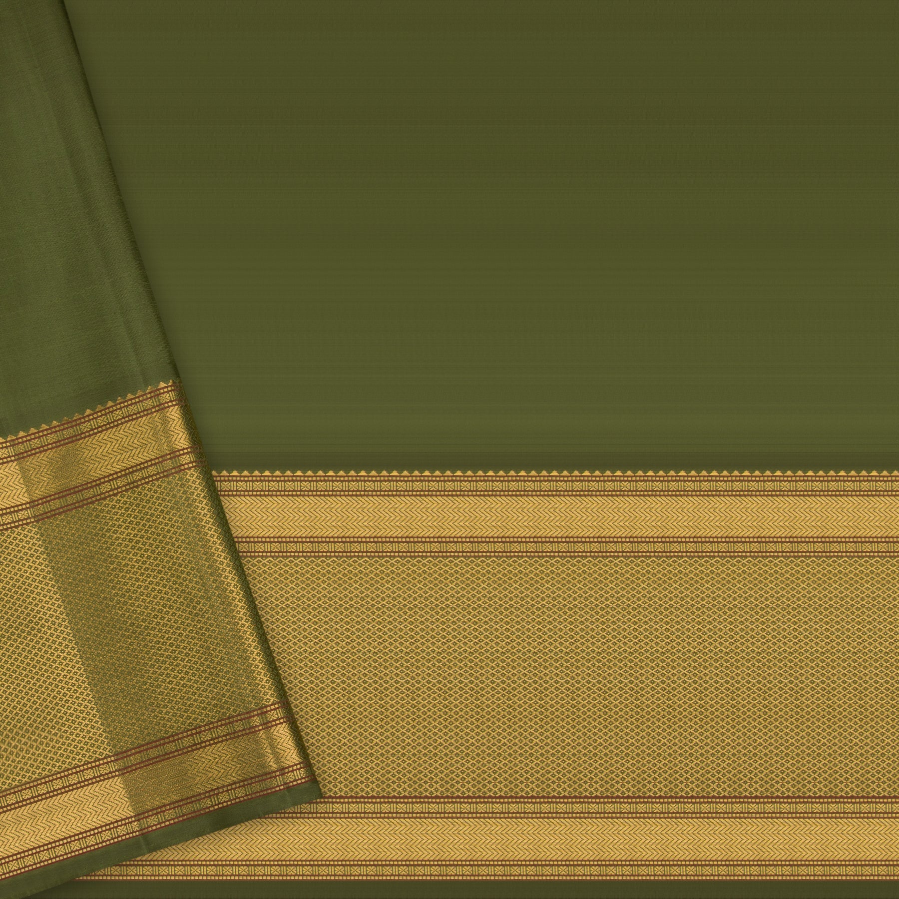 Kanakavalli Kanjivaram Silk Sari 23-041-HS001-00872 - Blouse View