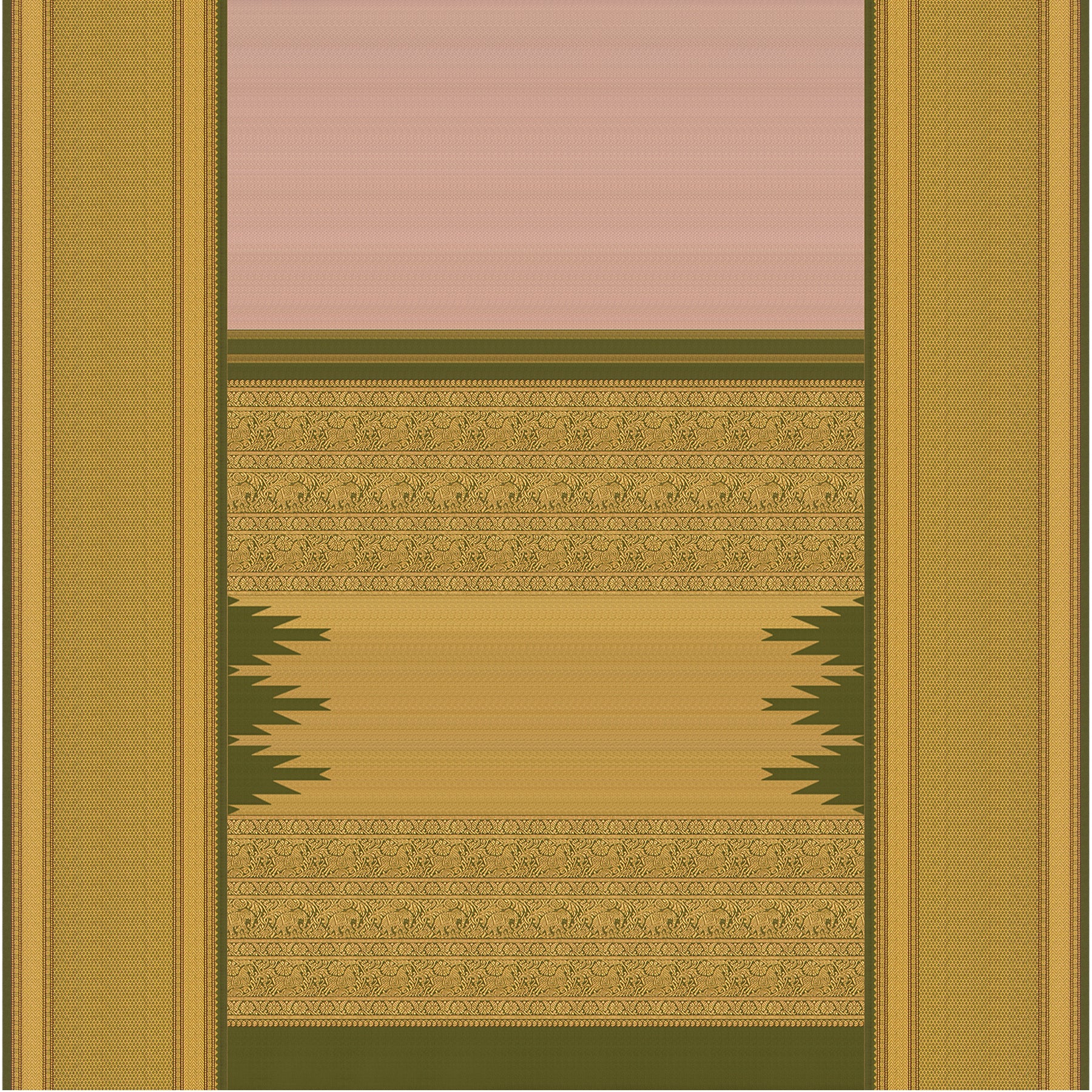 Kanakavalli Kanjivaram Silk Sari 23-041-HS001-00872 - Full View