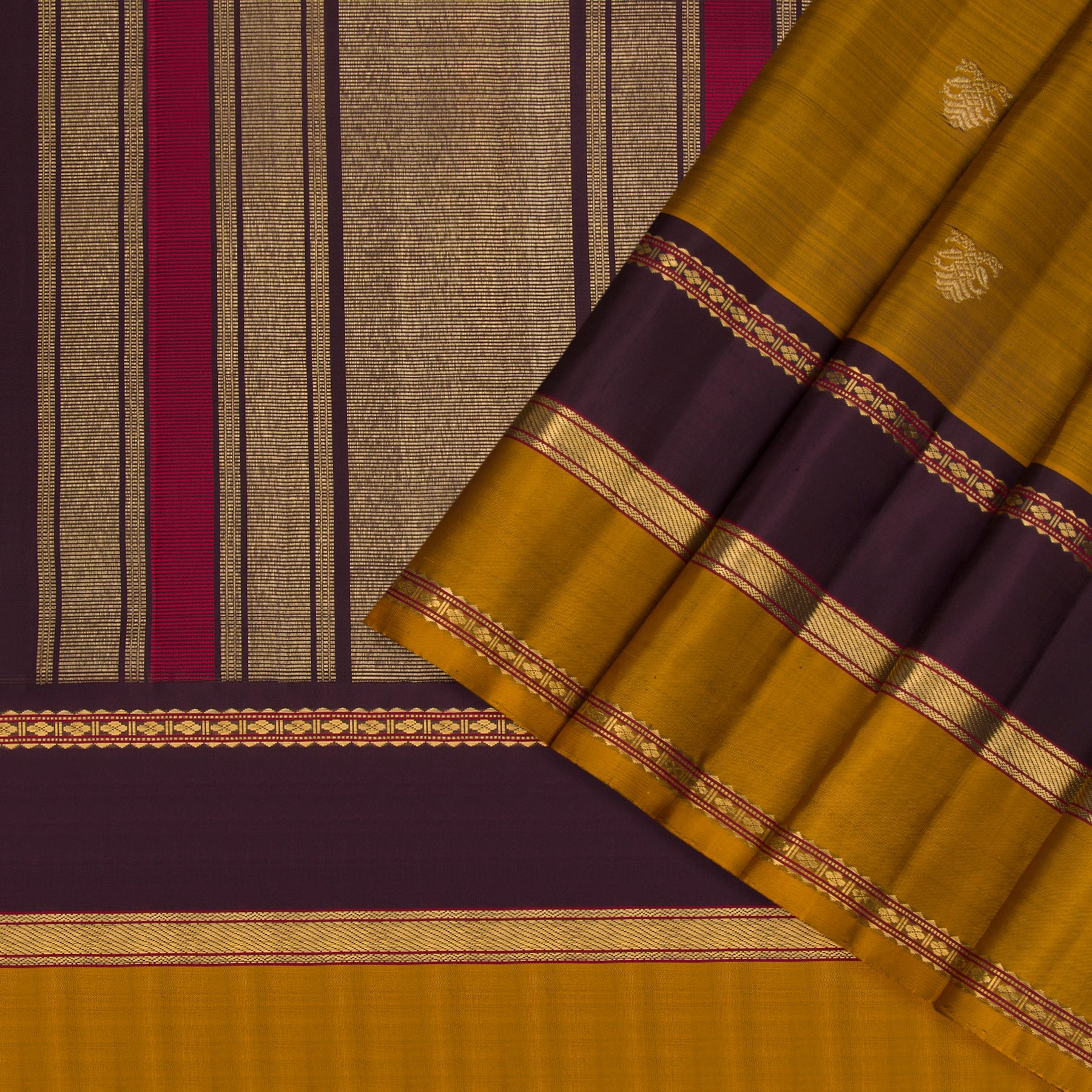 Kanakavalli Kanjivaram Silk Sari 23-041-HS001-06202 - Cover View