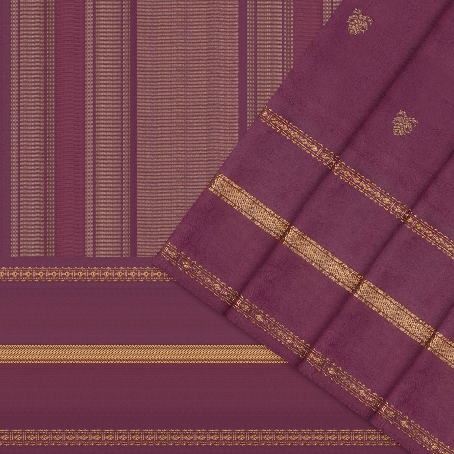 Kanakavalli Kanjivaram Silk Sari 23-041-HS001-07249 - Cover View