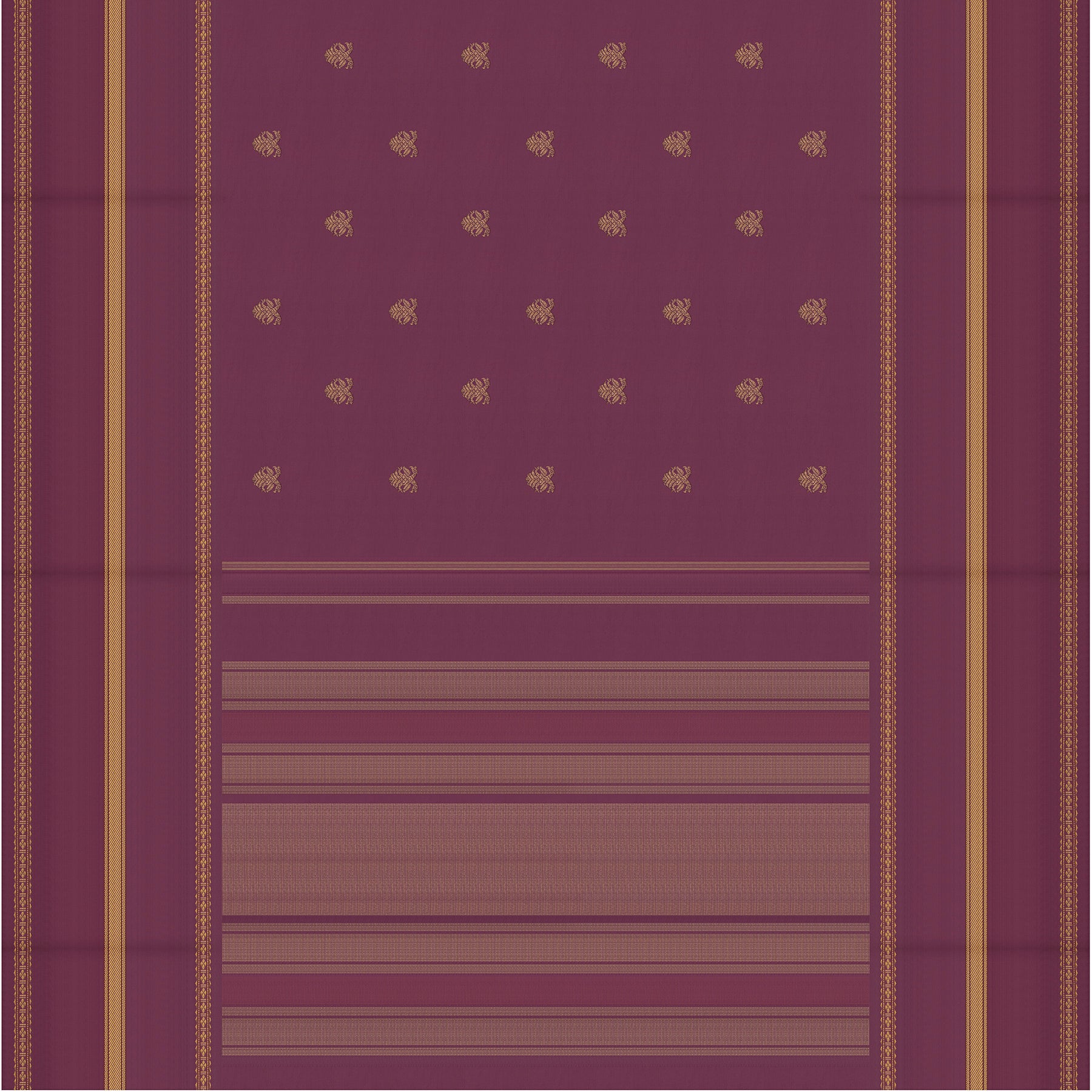 Kanakavalli Kanjivaram Silk Sari 23-041-HS001-07249 - Full View