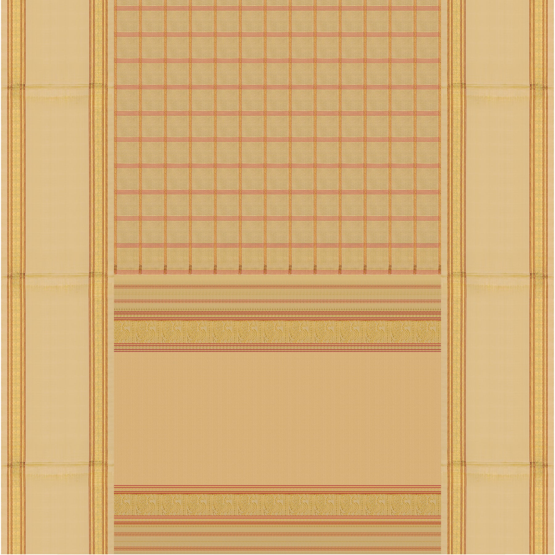Kanakavalli Kanjivaram Silk Sari 23-041-HS001-13153 - Full View