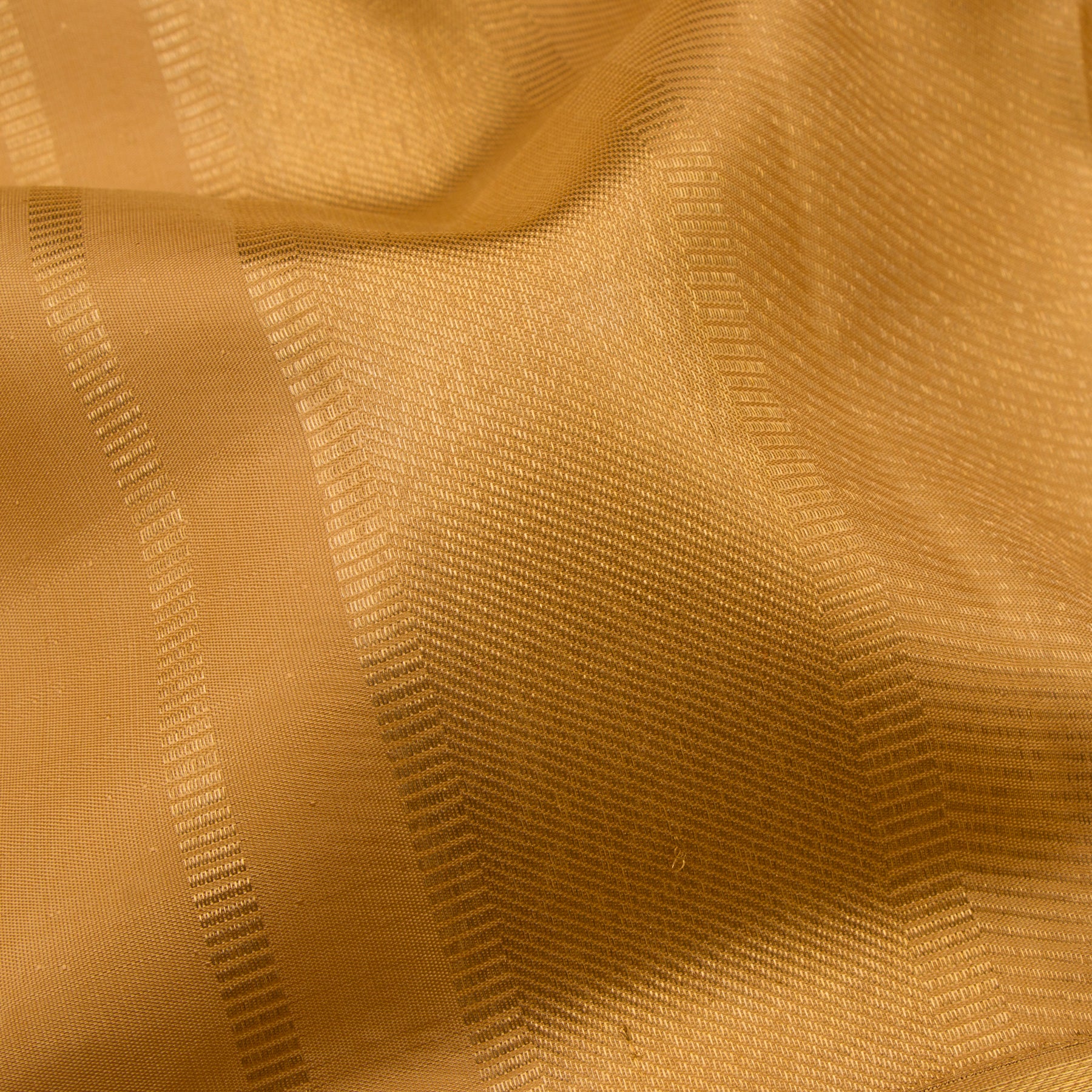 Kanakavalli Kanjivaram Silk Angavastram Set 23-060-HA001-00313 -  Detail Fabric View