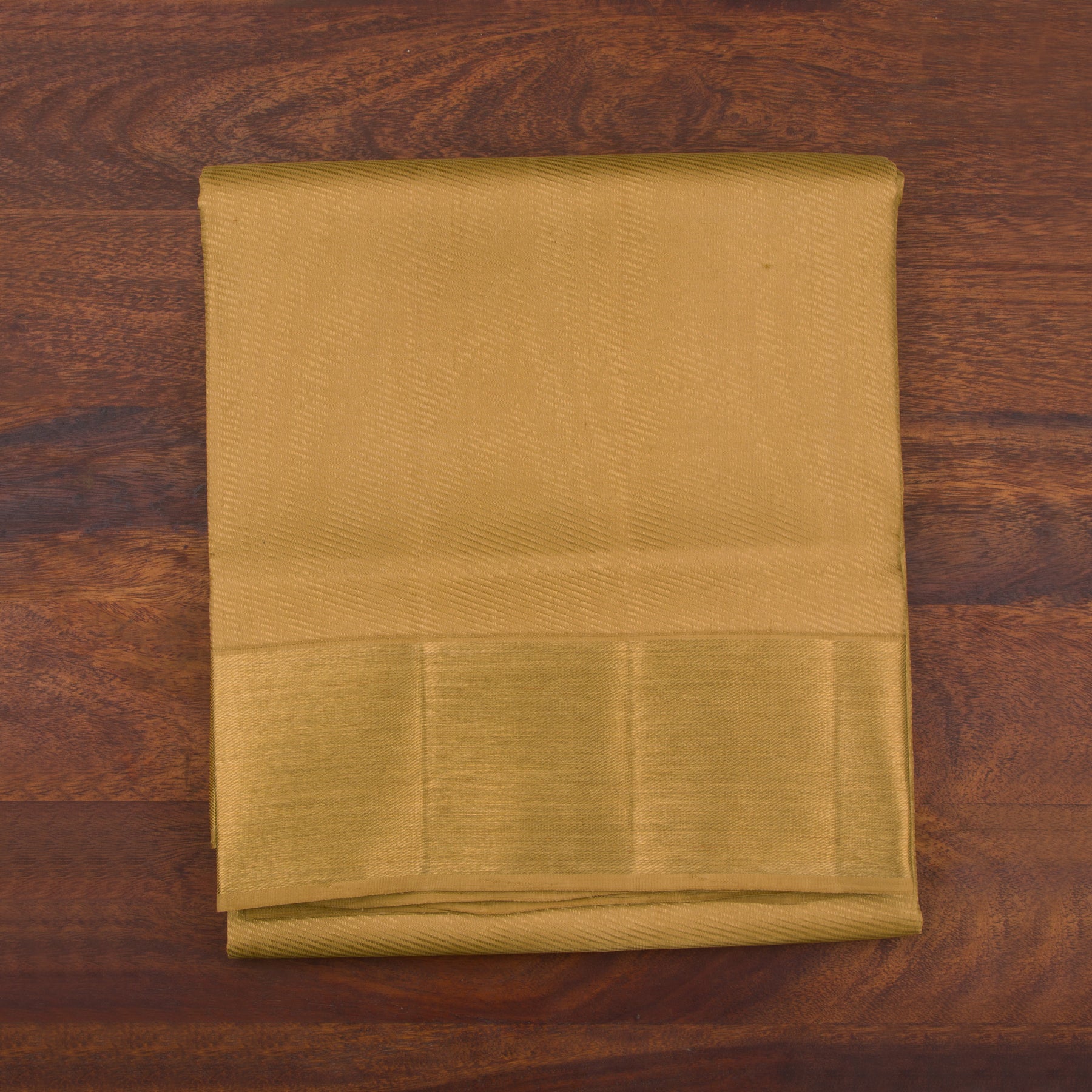 Kanakavalli Kanjivaram Silk Angavastram Set 23-060-HA001-01308 - Folded View