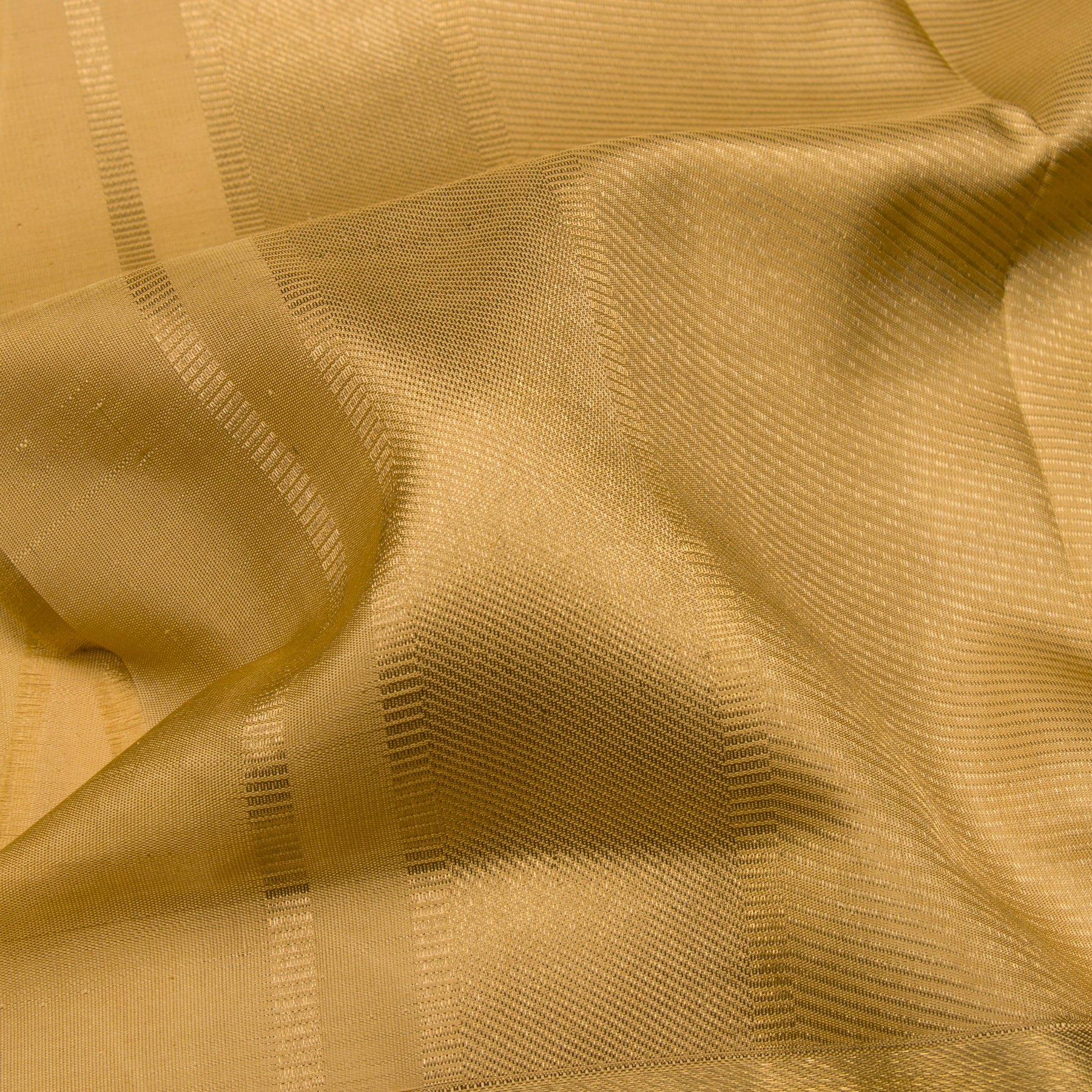 Kanakavalli Kanjivaram Silk Angavastram Set 23-060-HA001-01512 - Fabric View