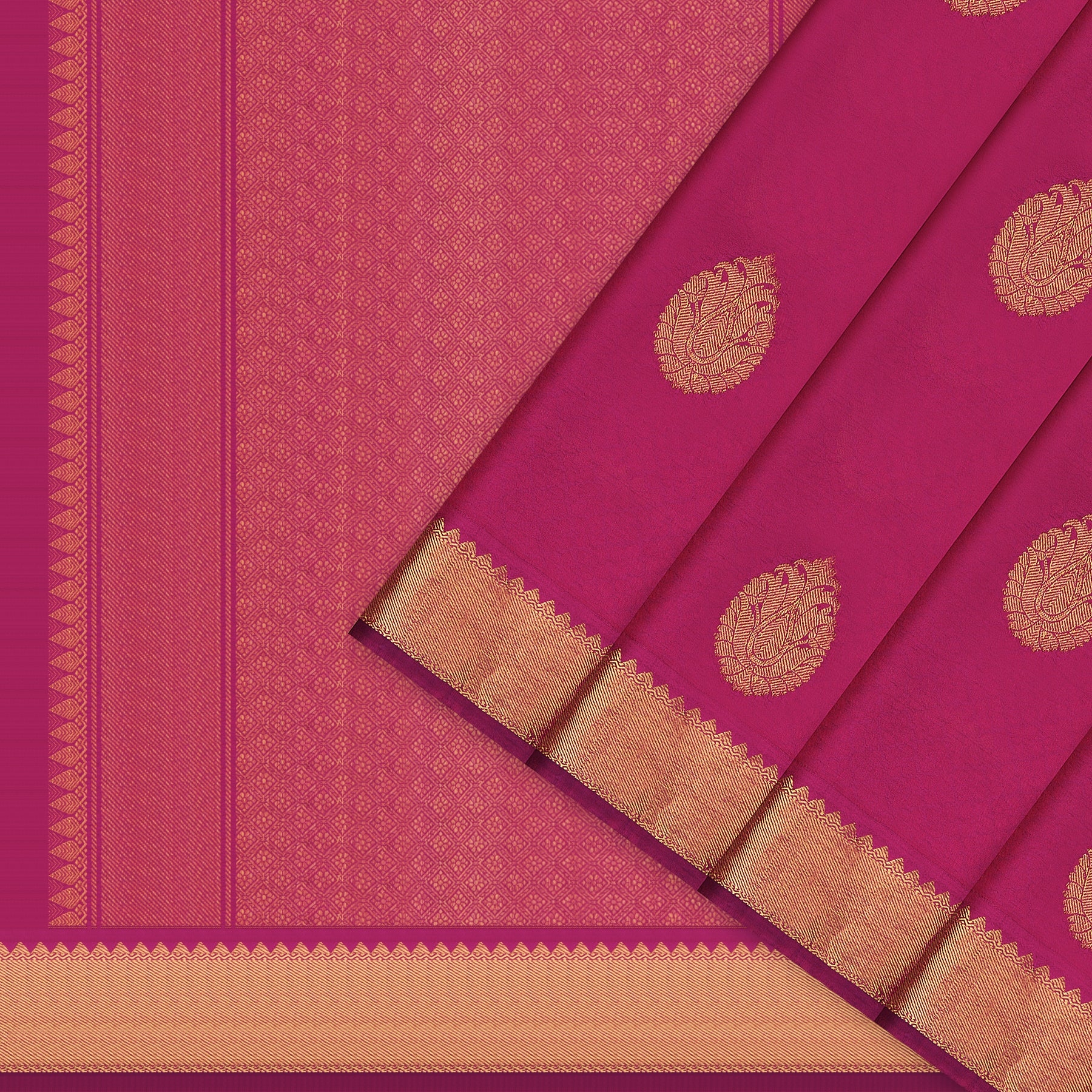 Kanakavalli Kanjivaram Silk Sari 23-090-HS001-00078 - Cover View