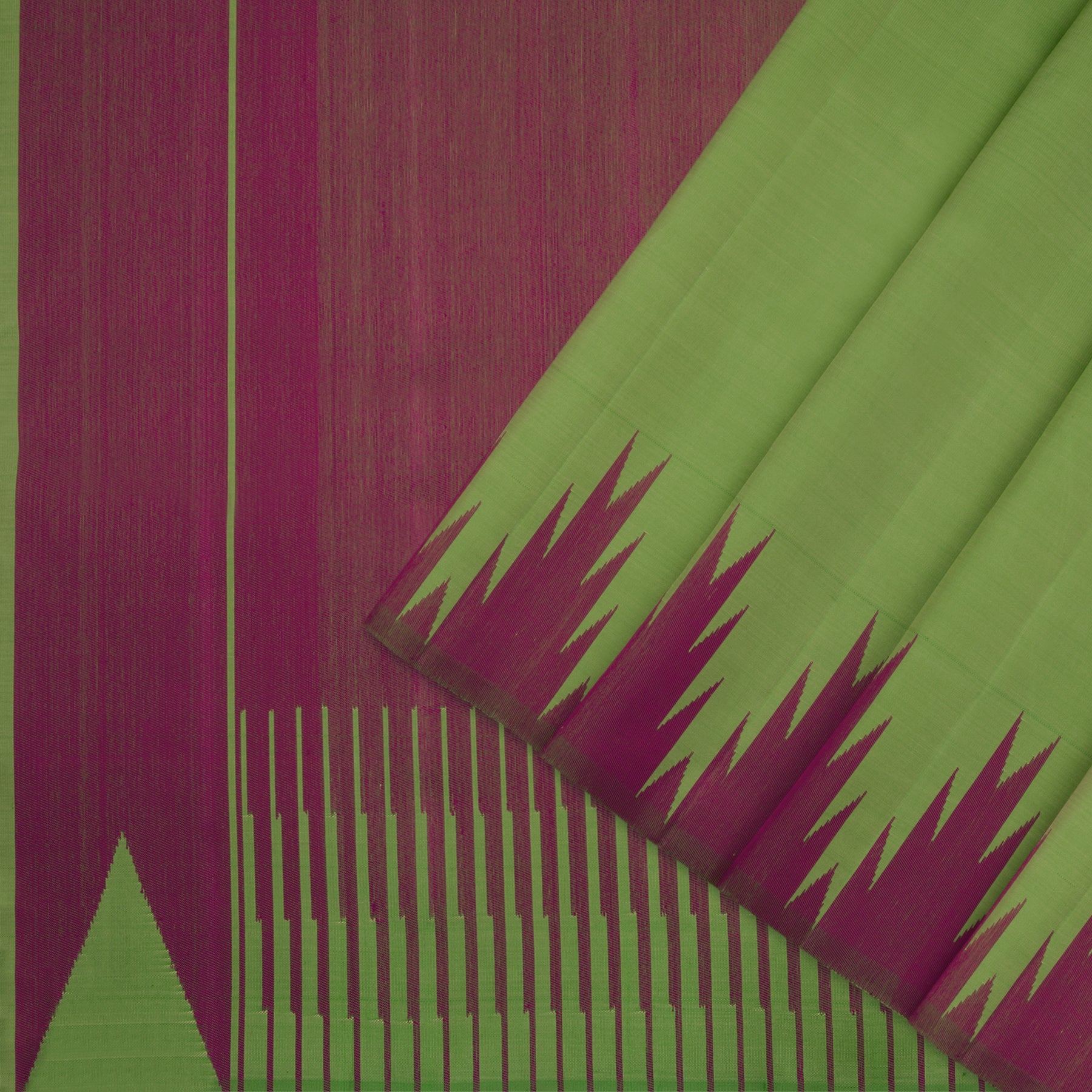 Kanakavalli Kanjivaram Silk Sari 23-100-HS001-01309 - Cover View