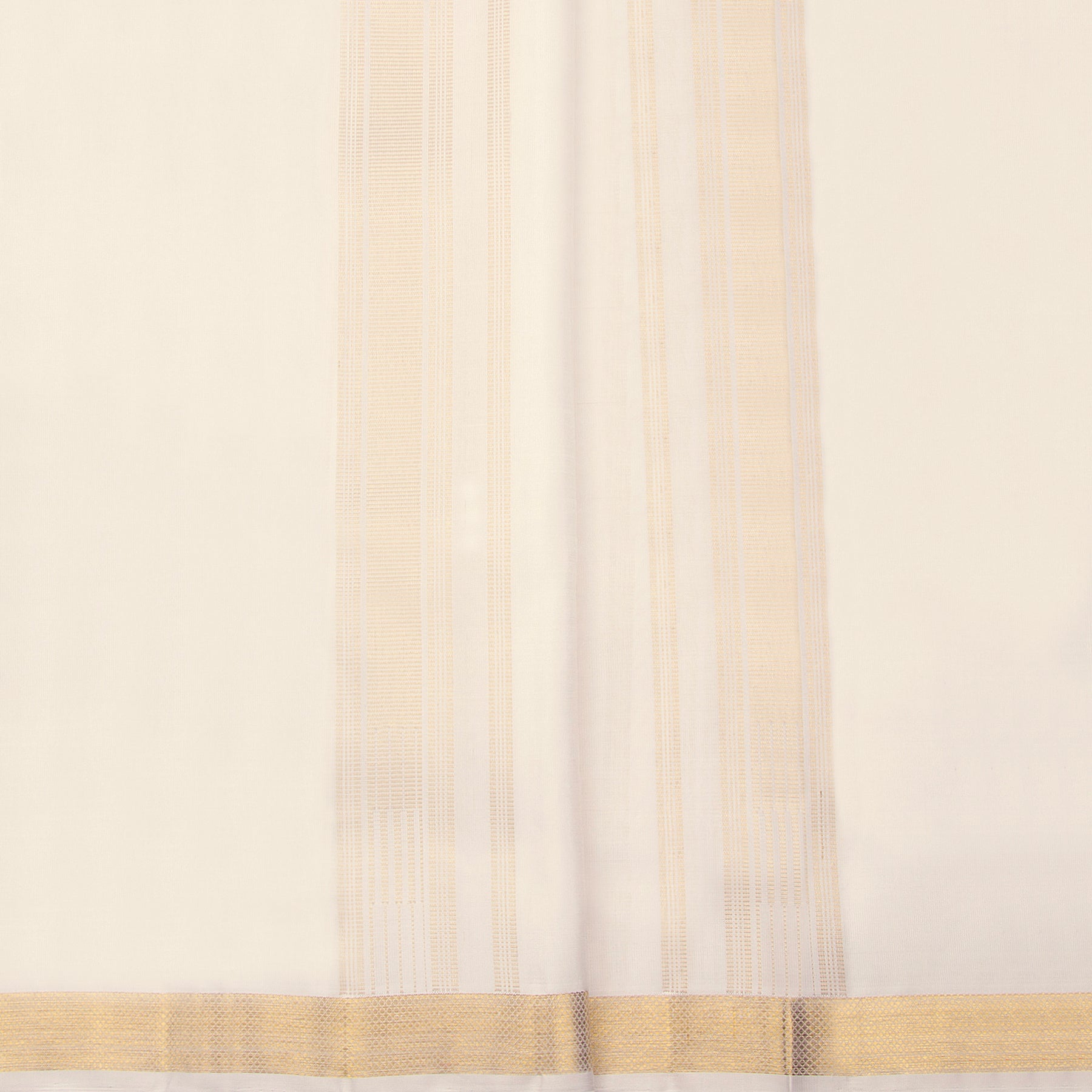 Kanakavalli Kanjivaram Silk Angavastram CO-ORD 23-110-AF001-14140 - Angavastram View