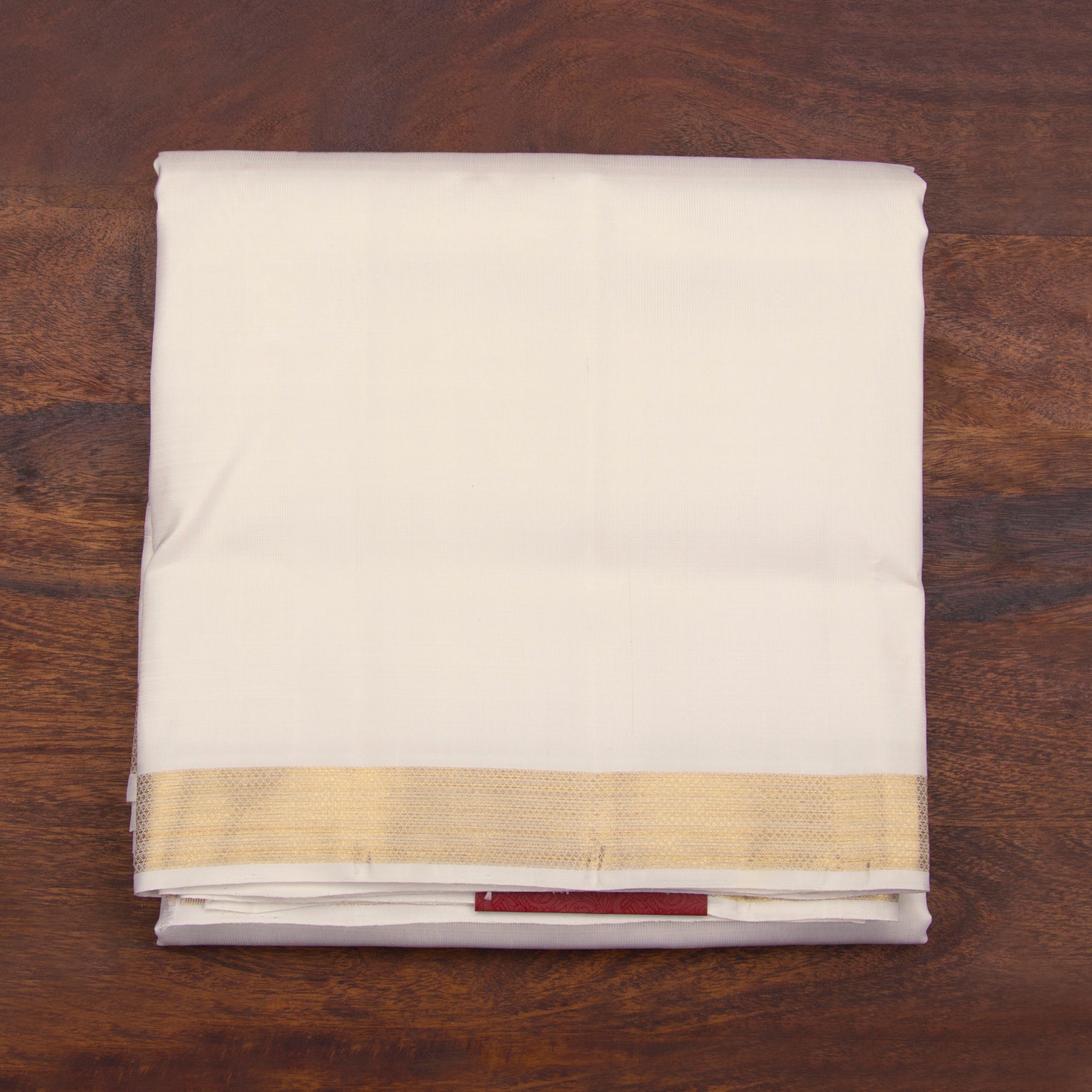 Kanakavalli Kanjivaram Silk Angavastram CO-ORD 23-110-AF001-14140 - Folded View