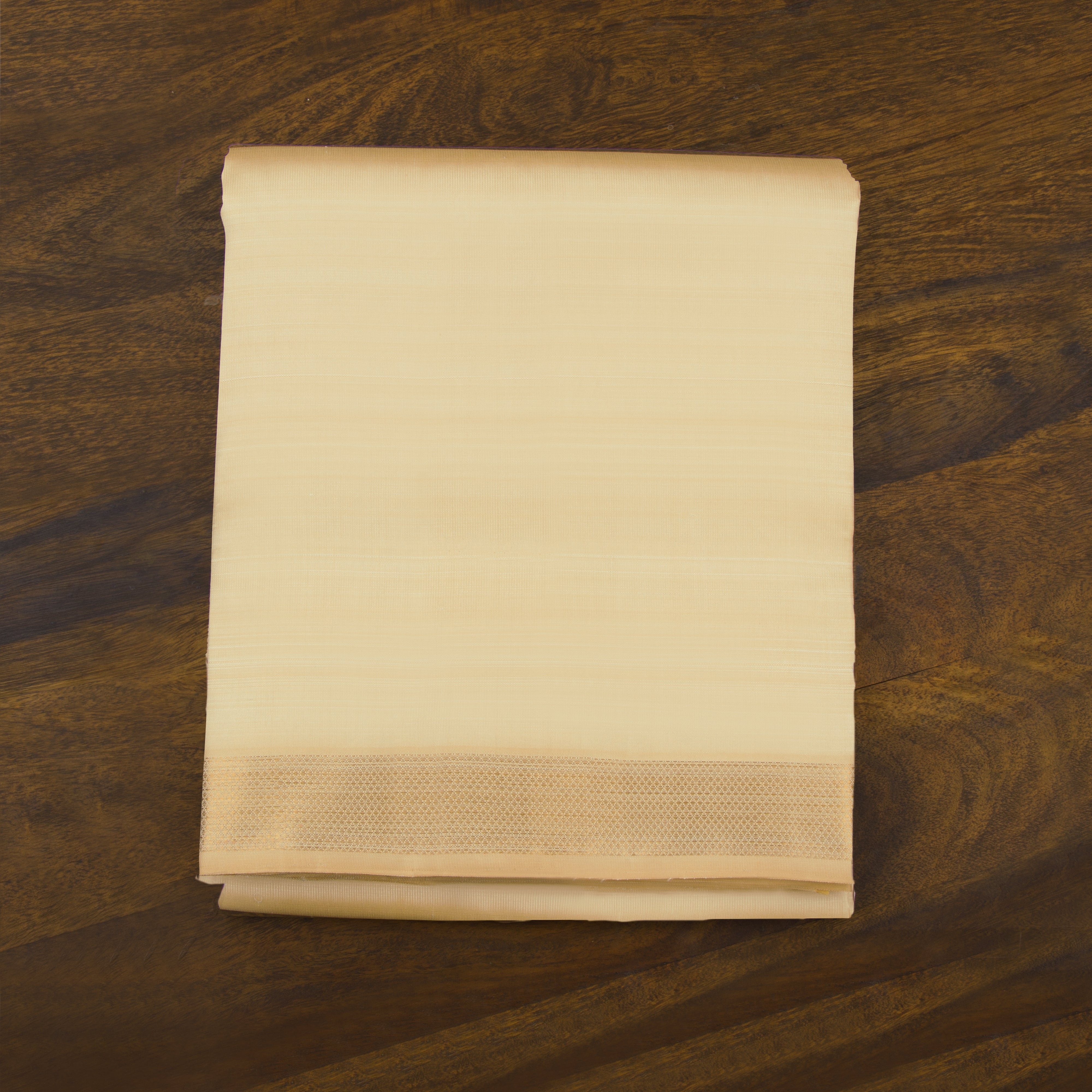Kanakavalli Kanjivaram Silk Angavastram Set 23-110-HA001-02094 - Folded View