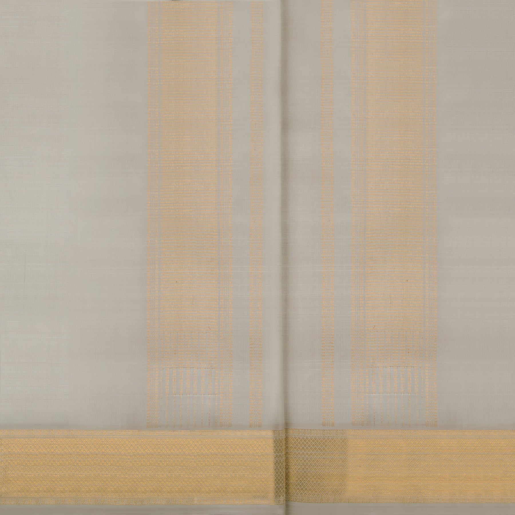 Kanakavalli Kanjivaram Silk Angavastram Set 23-110-HA001-03080 - Angavastram View