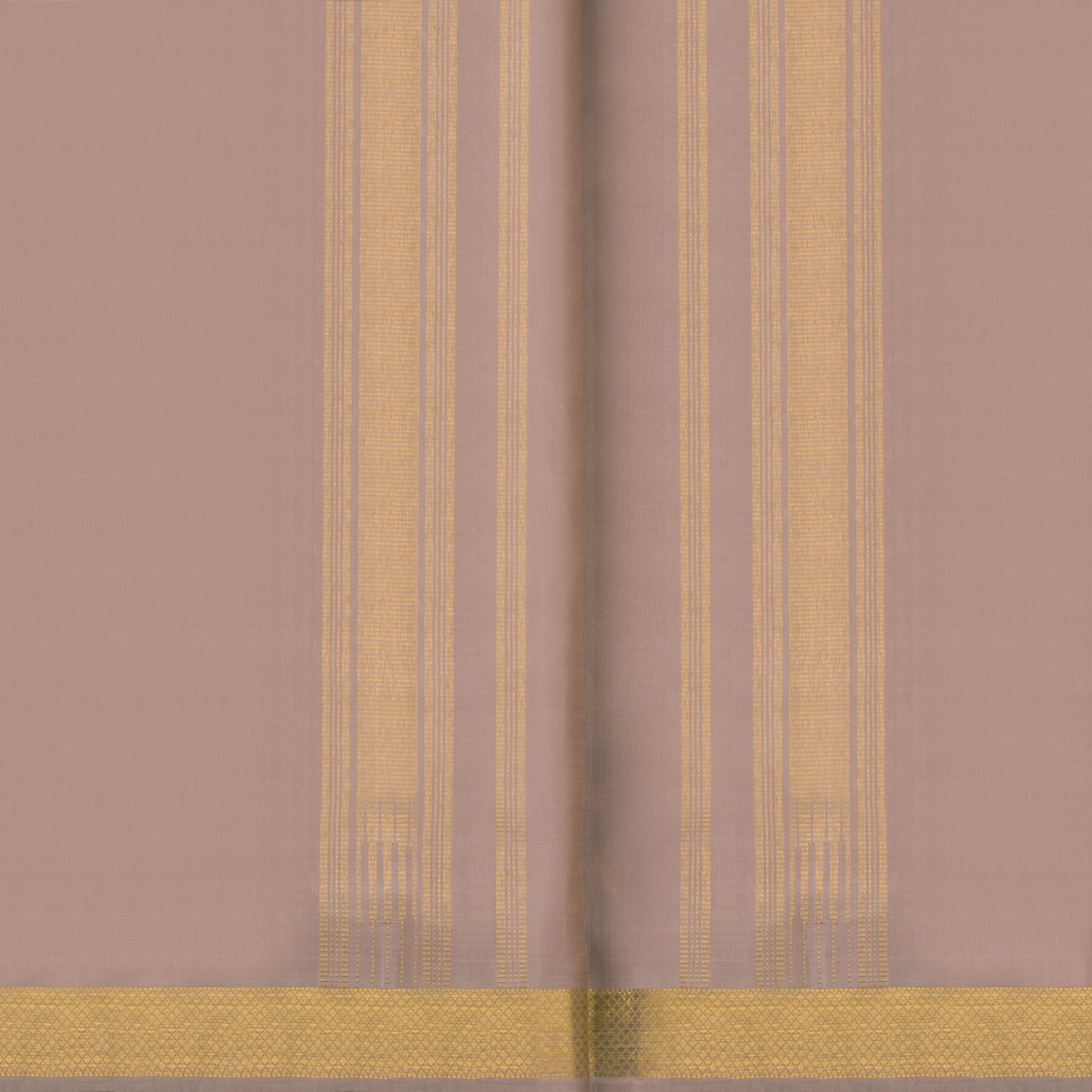 Kanakavalli Kanjivaram Silk Angavastram Set 23-110-HA001-03876 - Angavastram View