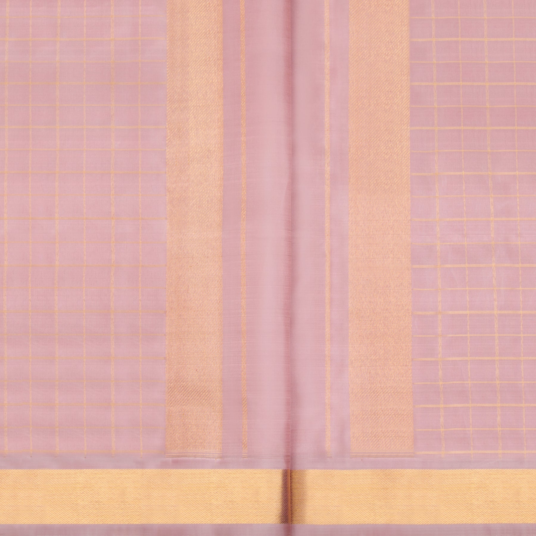 Kanakavalli Kanjivaram Silk Angavastram Set 23-110-HA001-05133 - Angavastram View