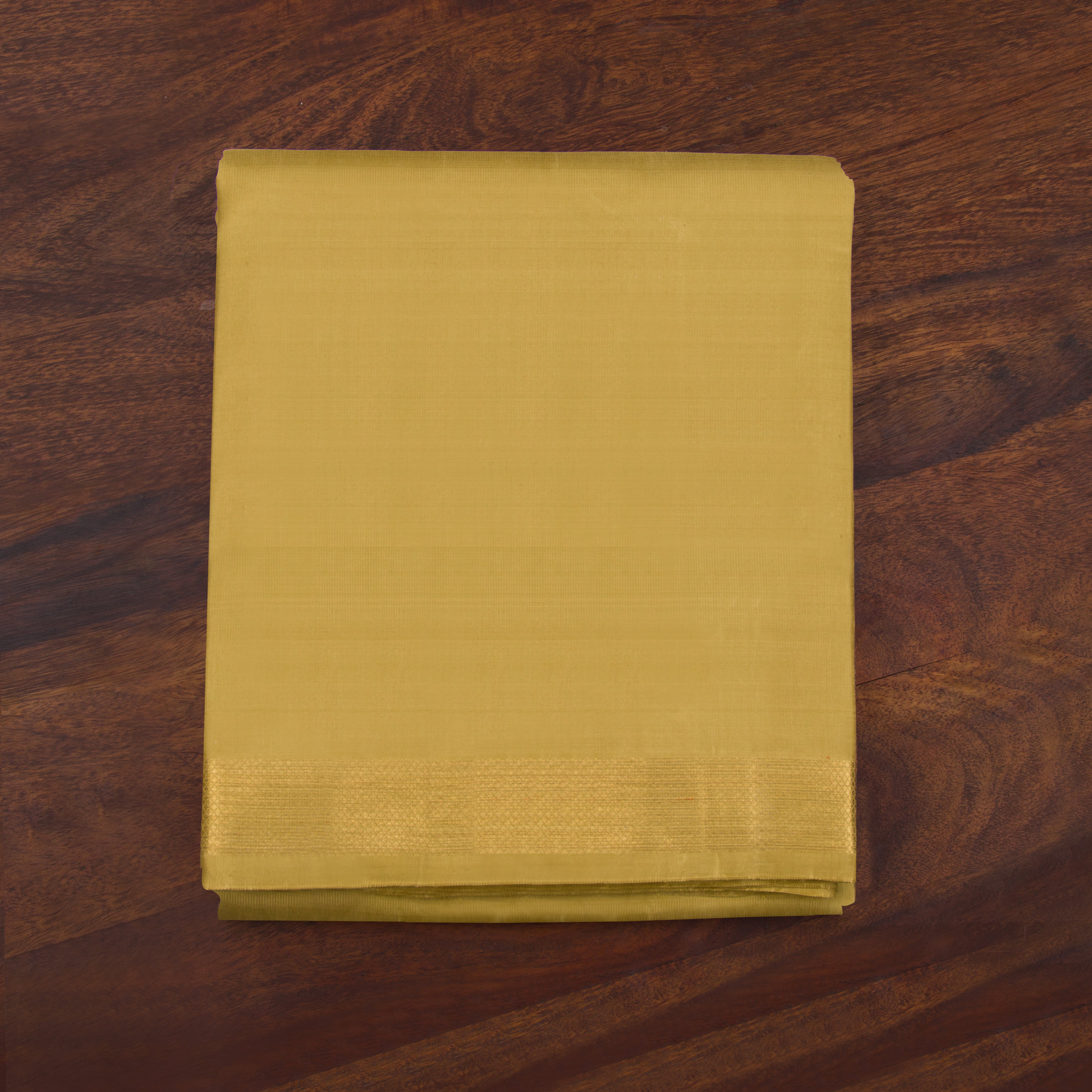 Kanakavalli Kanjivaram Silk Angavastram Set 23-110-HA001-05140 - Folded View