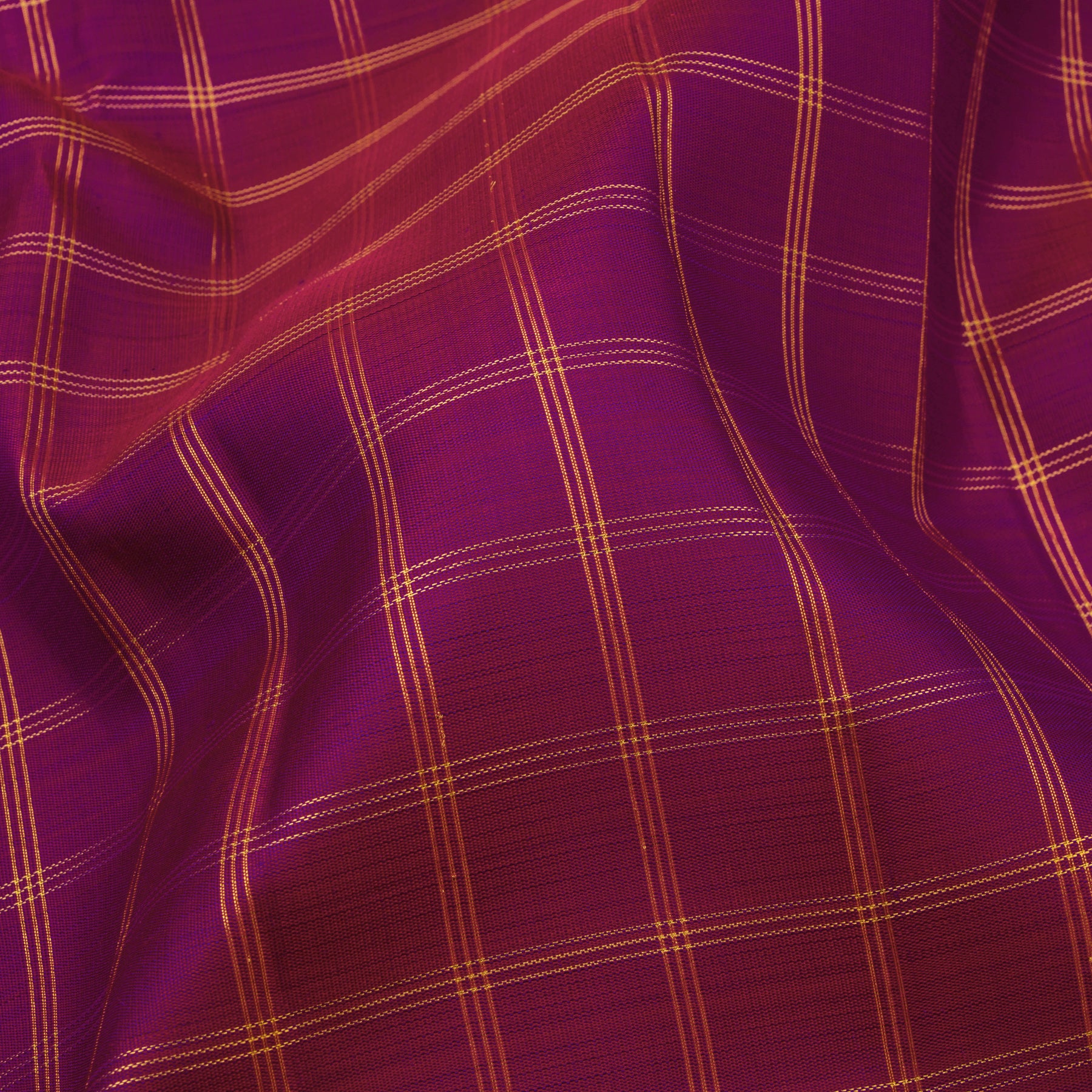 Kanakavalli Kattam - Vari Silk Blouse Length 23-110-HB001-03085 - Fabric View