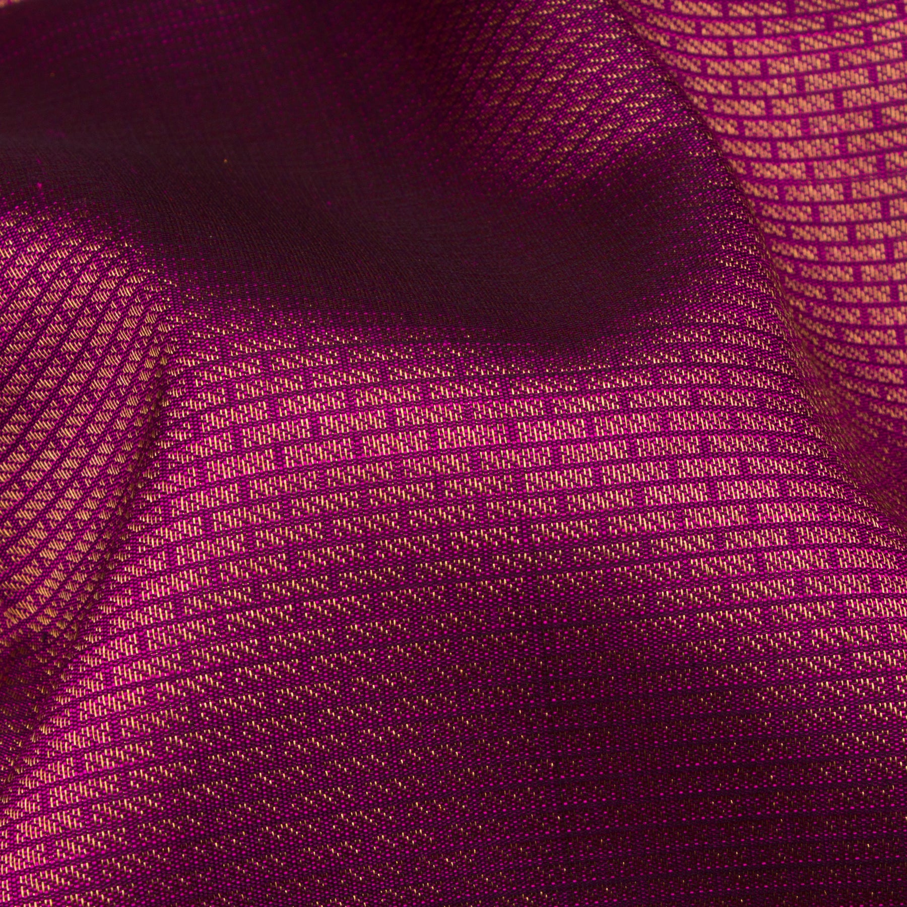 Kanakavalli Kattam - Vari Silk Blouse Length 23-110-HB001-10036 - Fabric View